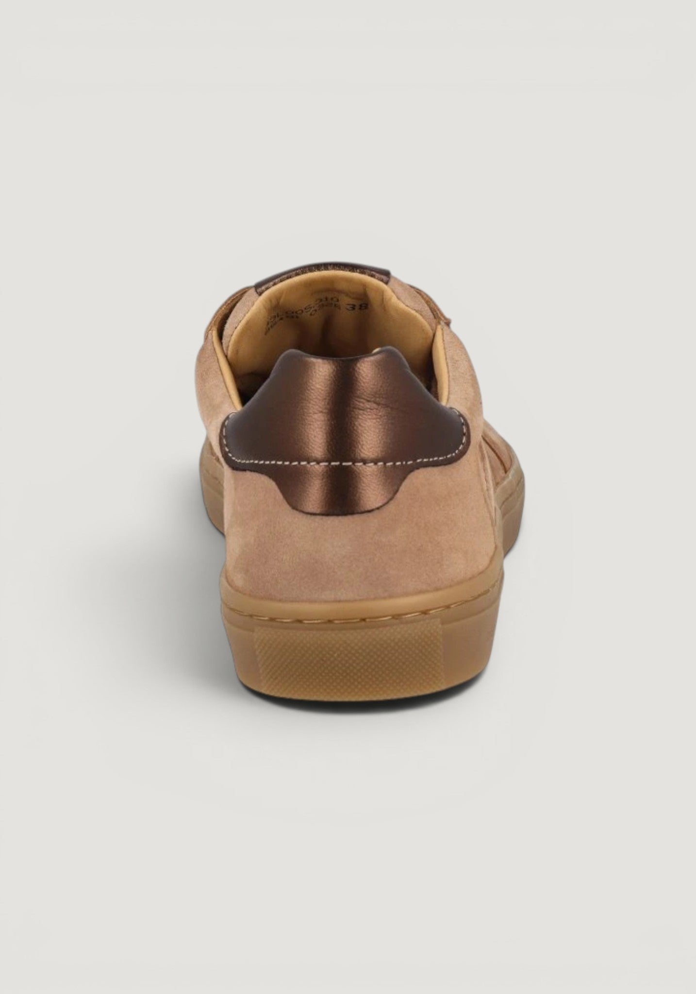 Sneakers Barefoot din piele întoarsă - Helena Old Pink