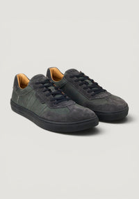 Sneakers Barefoot din piele întoarsă - Helio Grey