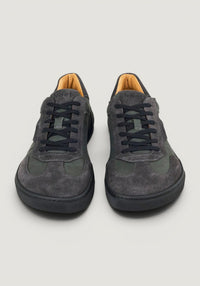 Sneakers Barefoot din piele întoarsă - Helio Grey