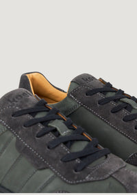 Sneakers Barefoot din piele întoarsă - Helio Grey