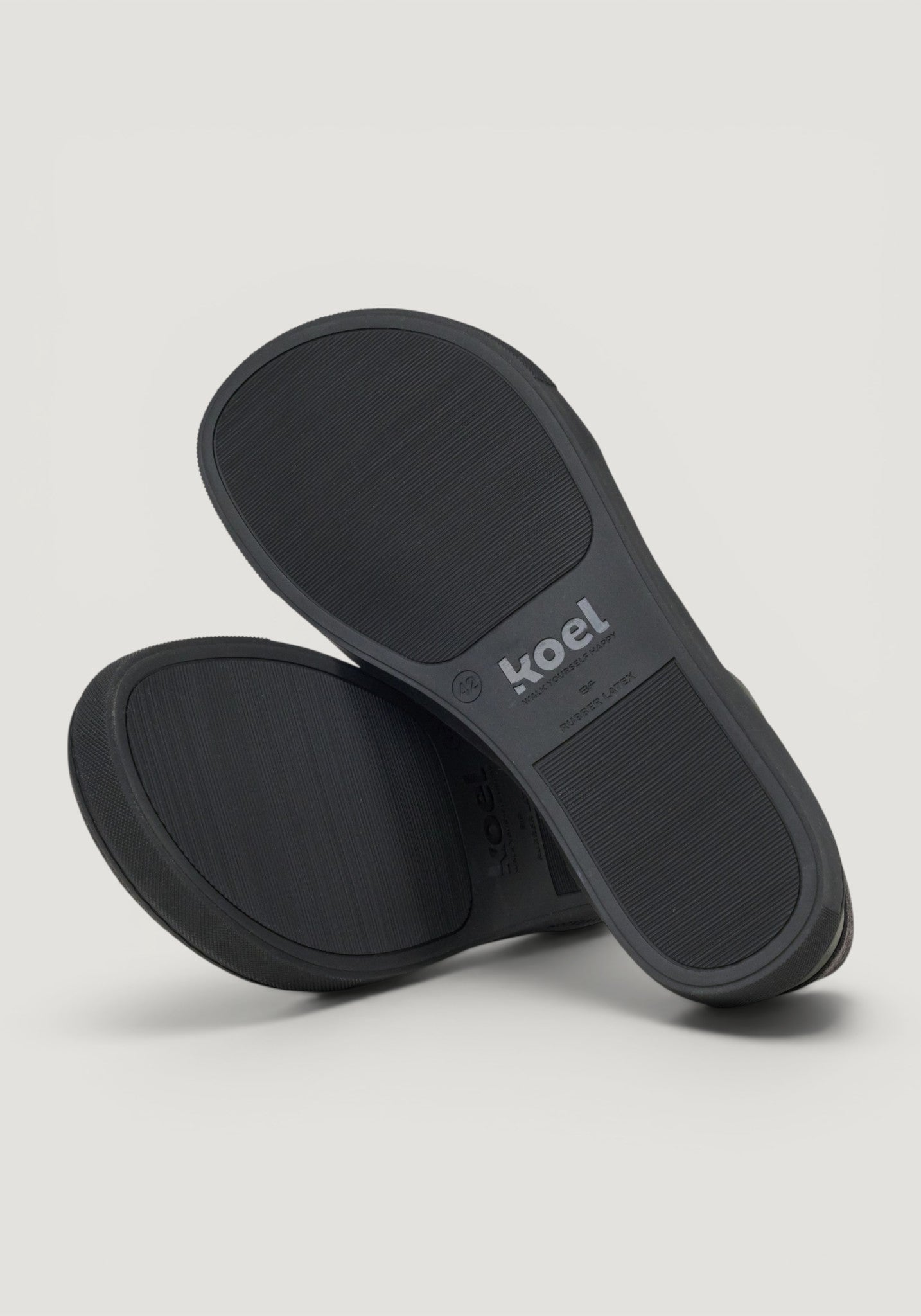 Sneakers Barefoot din piele întoarsă - Helio Grey