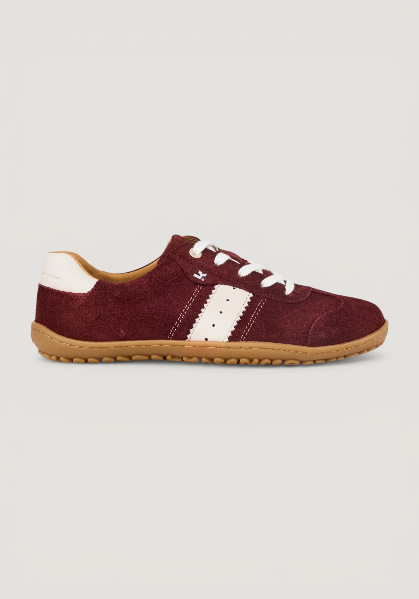 Sneakers Barefoot din piele întoarsă - Ila Bordo