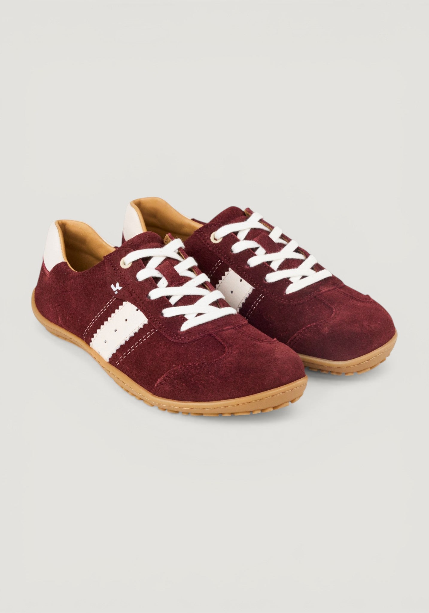 Sneakers Barefoot din piele întoarsă - Ila Bordo