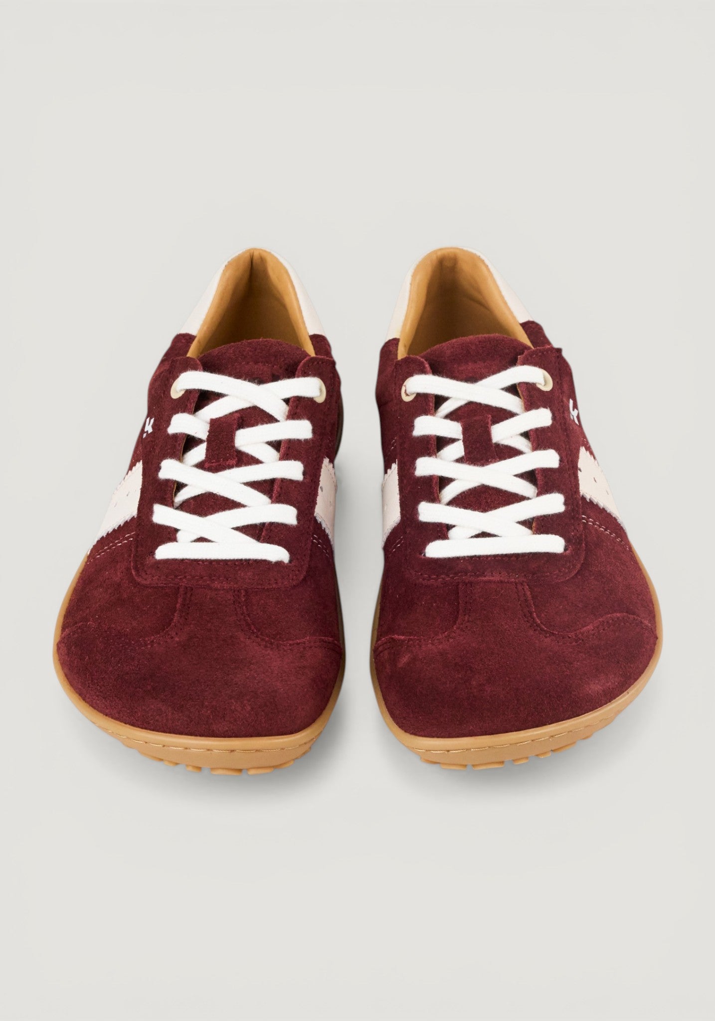 Sneakers Barefoot din piele întoarsă - Ila Bordo