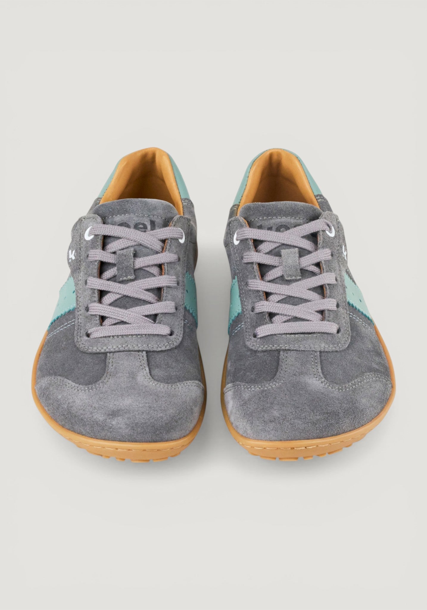 Sneakers Barefoot din piele întoarsă - Ila Grey