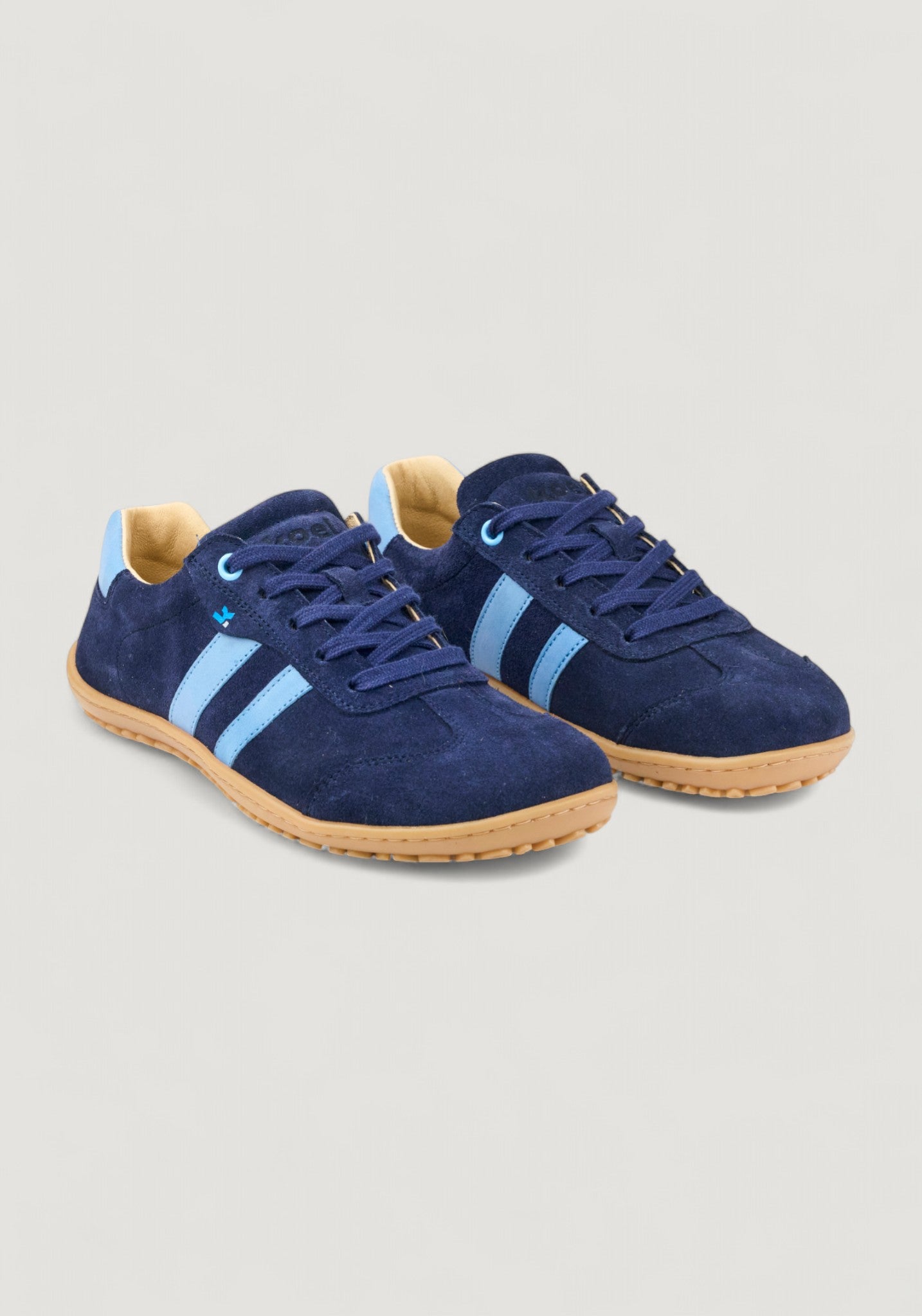 Sneakers Barefoot din piele întoarsă - Ila Navy