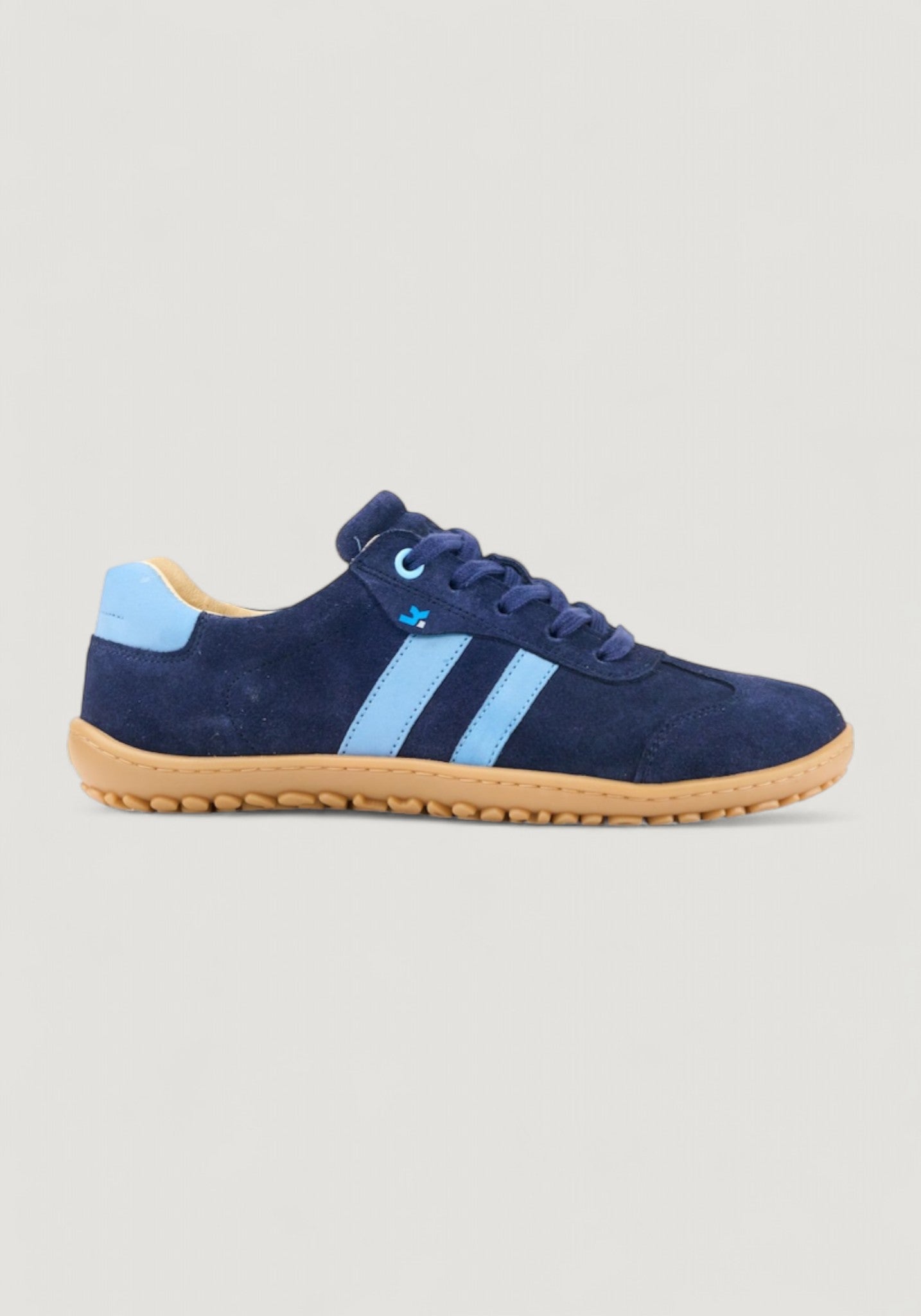 Sneakers Barefoot din piele întoarsă - Ila Navy