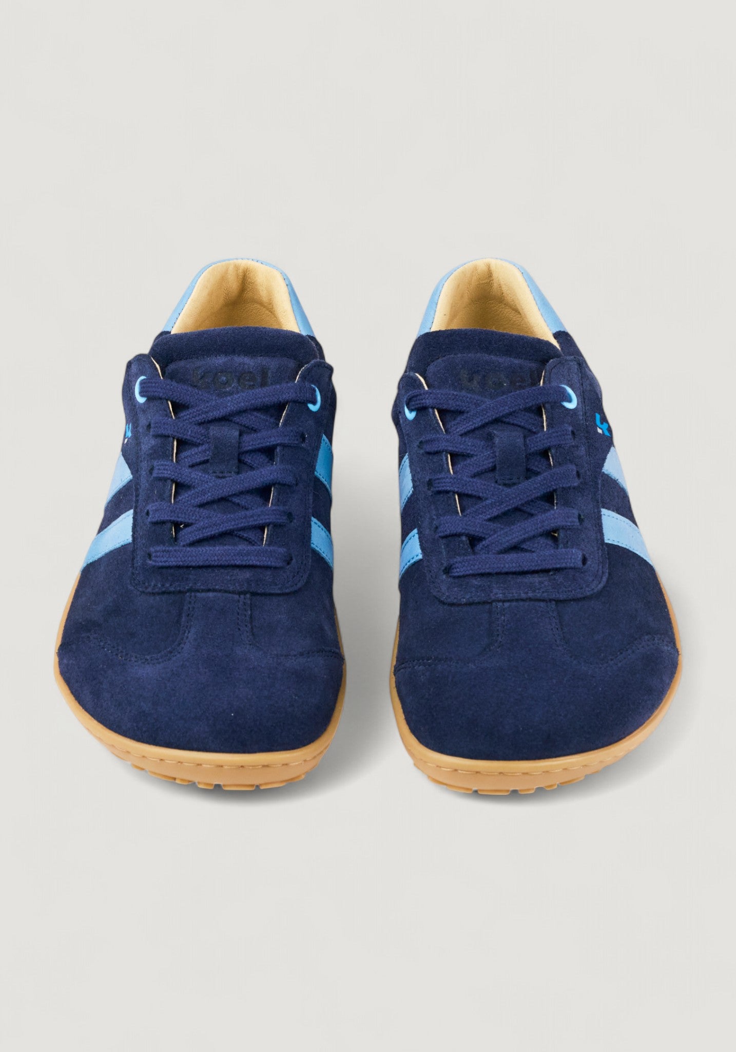 Sneakers Barefoot din piele întoarsă - Ila Navy