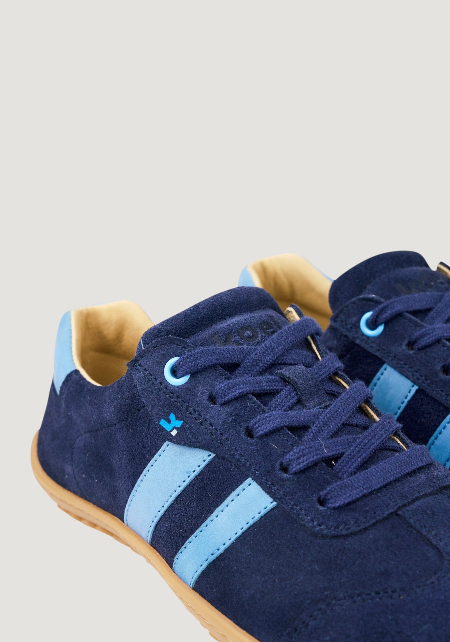 Sneakers Barefoot din piele întoarsă - Ila Navy