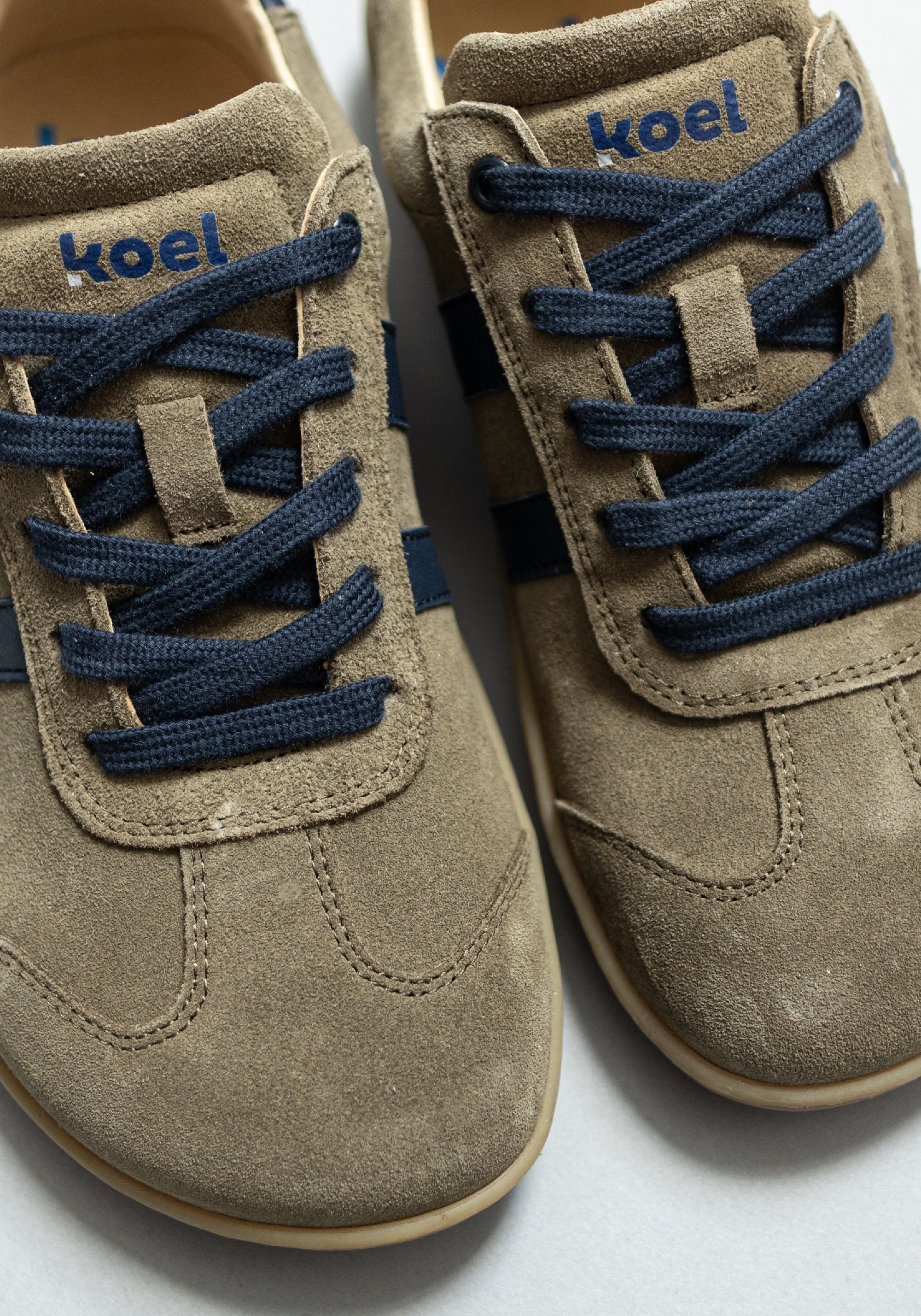 Sneakers Barefoot adulți din piele - Ila Olive Koel HipHip.ro