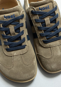 Sneakers Barefoot adulți din piele - Ila Olive Koel HipHip.ro