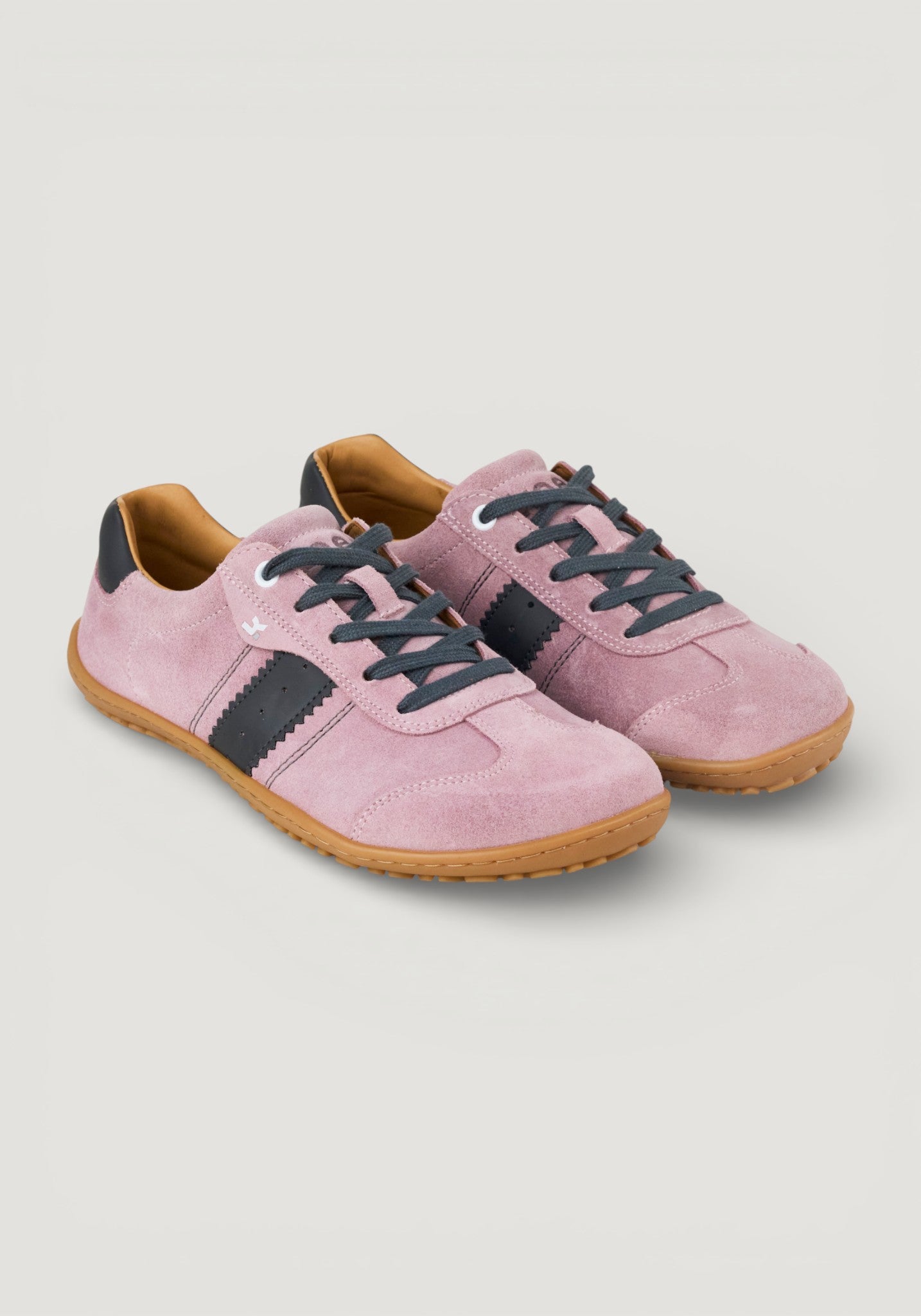 Sneakers Barefoot din piele întoarsă - Ila New Pink