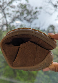 Sneakers Barefoot adulți din piele - Izzie Cognac Koel HipHip.ro