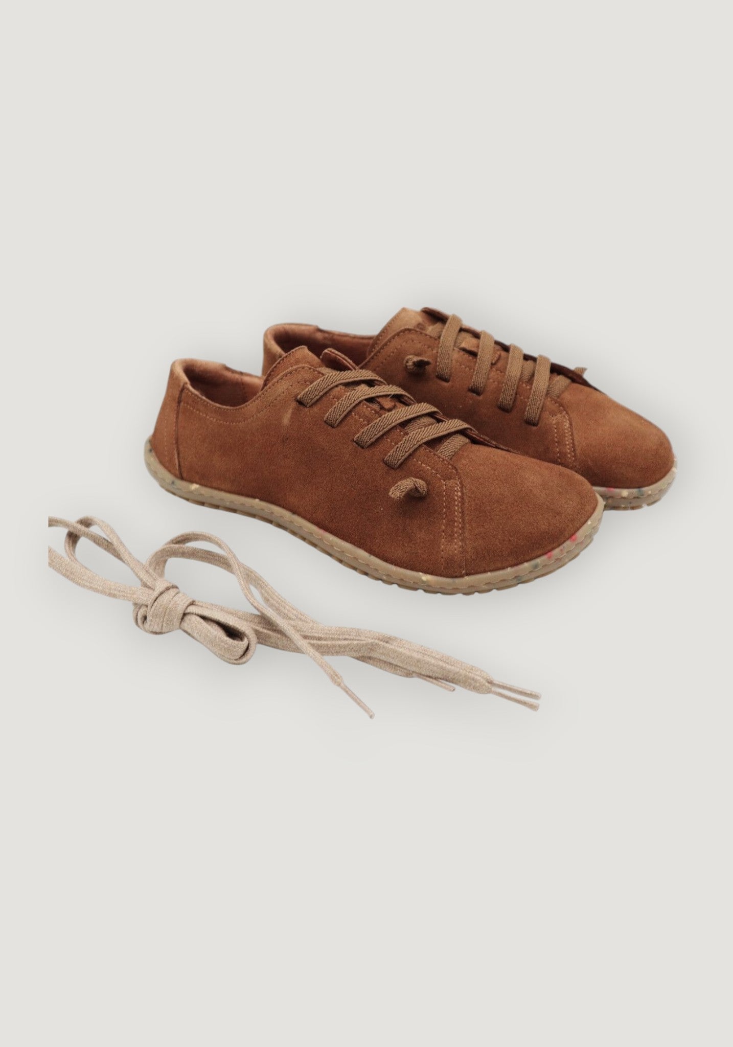 Sneakers Barefoot adulți din piele - Izzie Cognac Koel HipHip.ro
