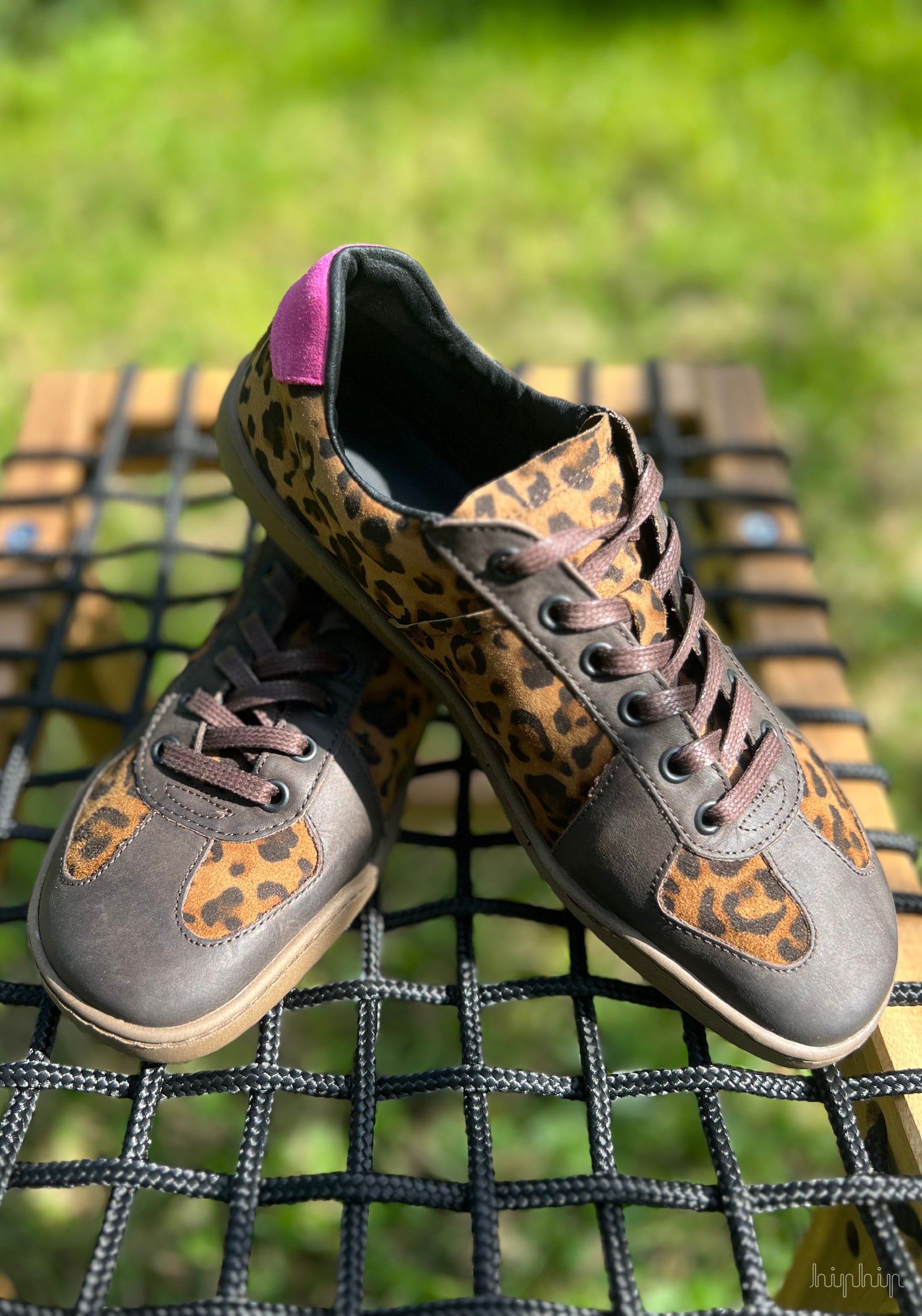 Sneakers Barefoot din piele întoarsă - Leo