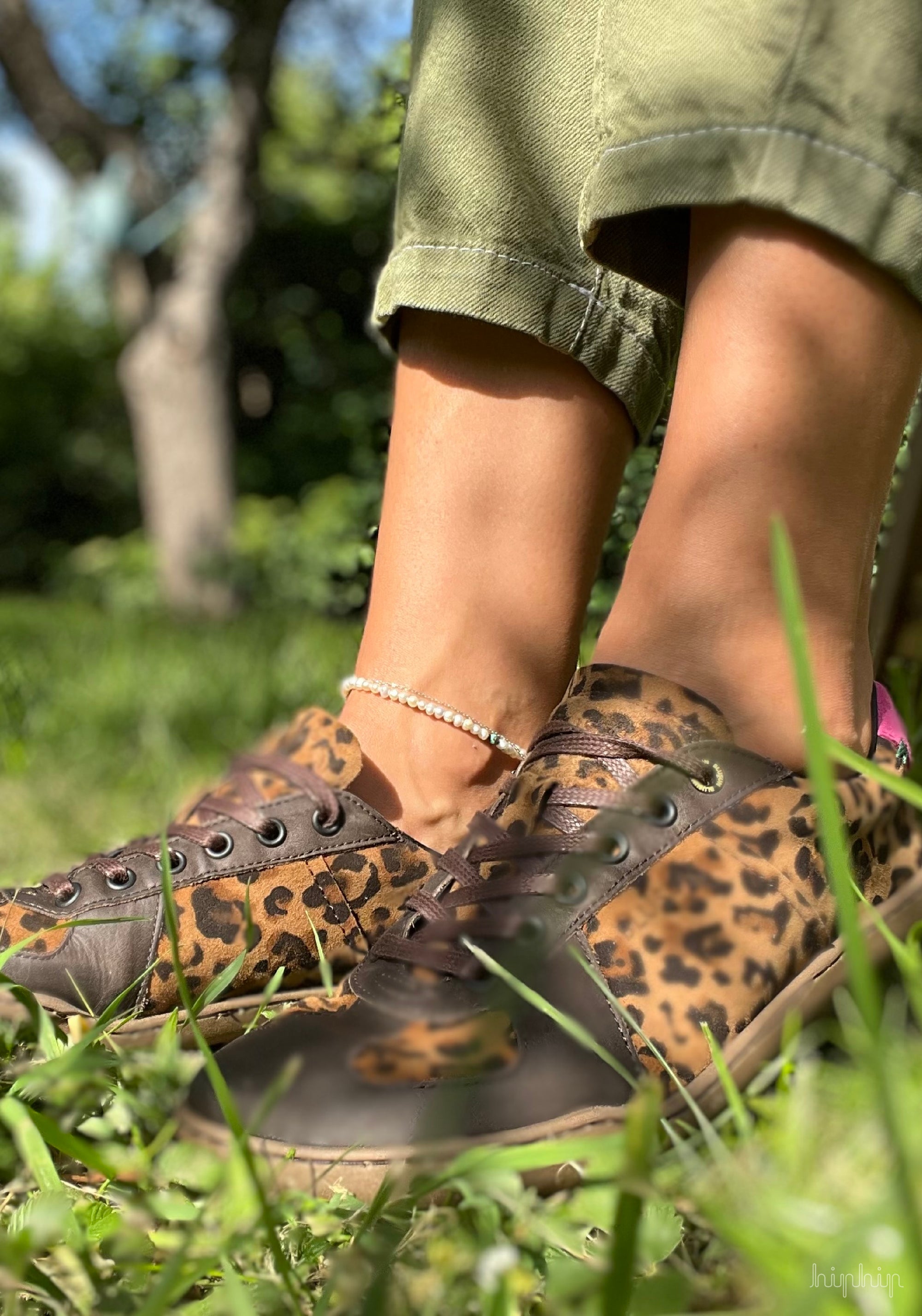 Sneakers Barefoot din piele întoarsă - Leo