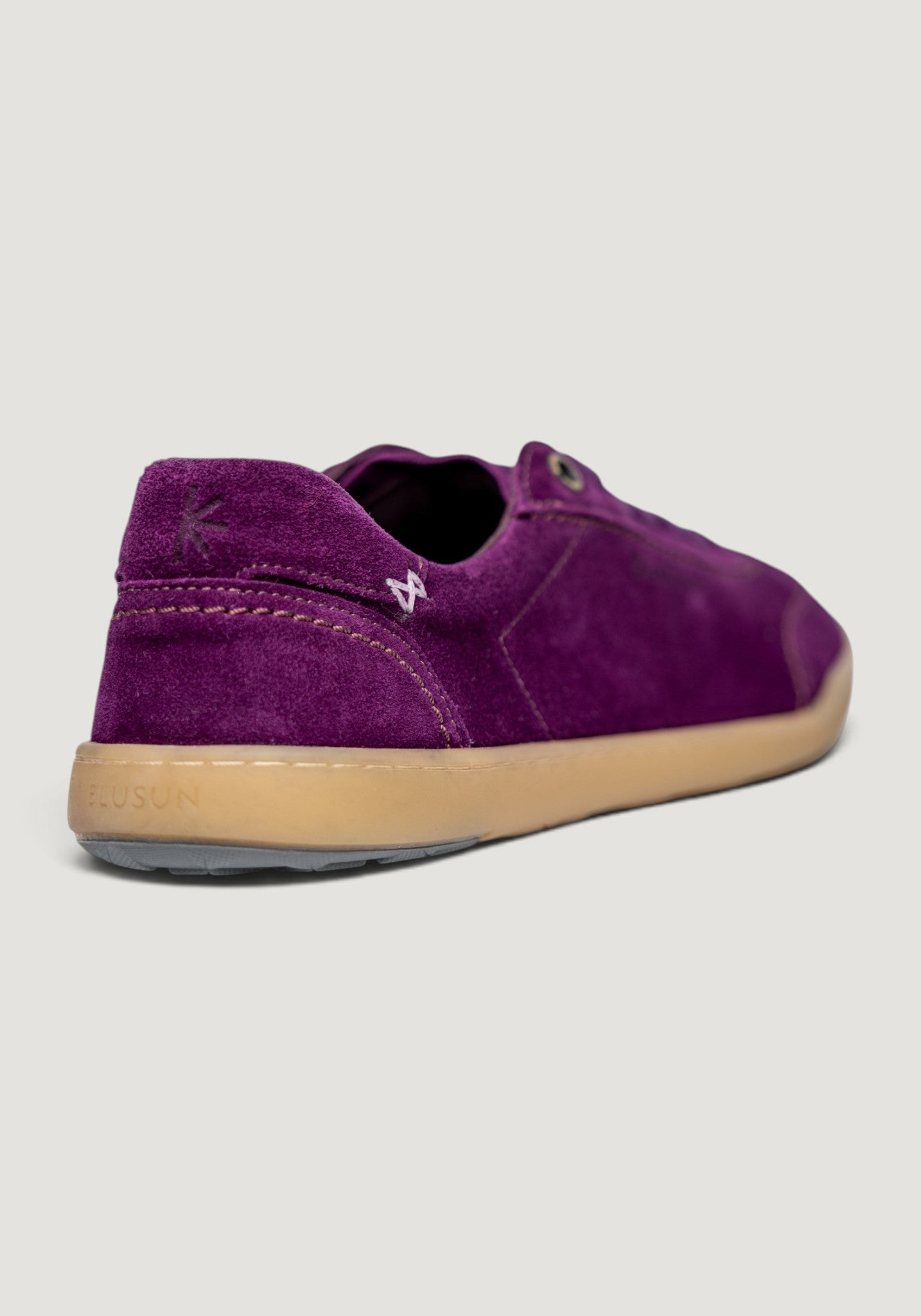 Sneakers Barefoot din piele întoarsă - Purple