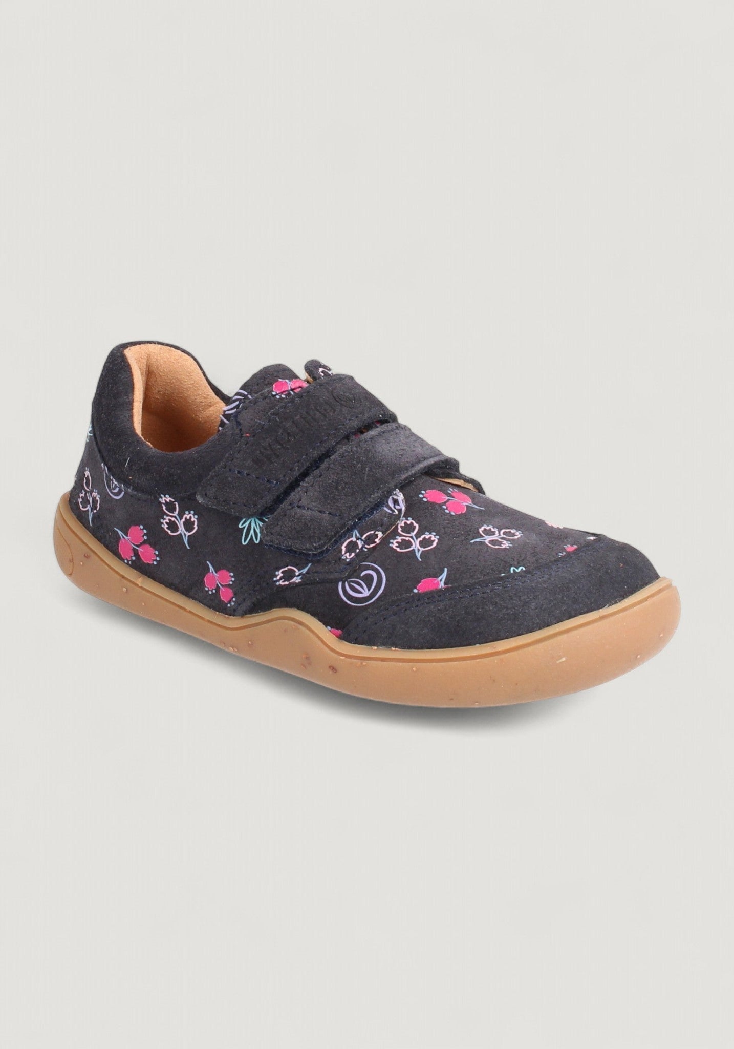 Sneakers Barefoot din piele întoarsă - Skink Summer Blue