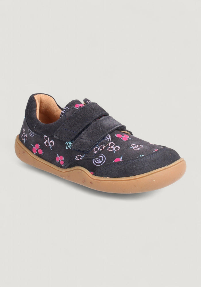 Sneakers Barefoot din piele întoarsă - Skink Summer Blue