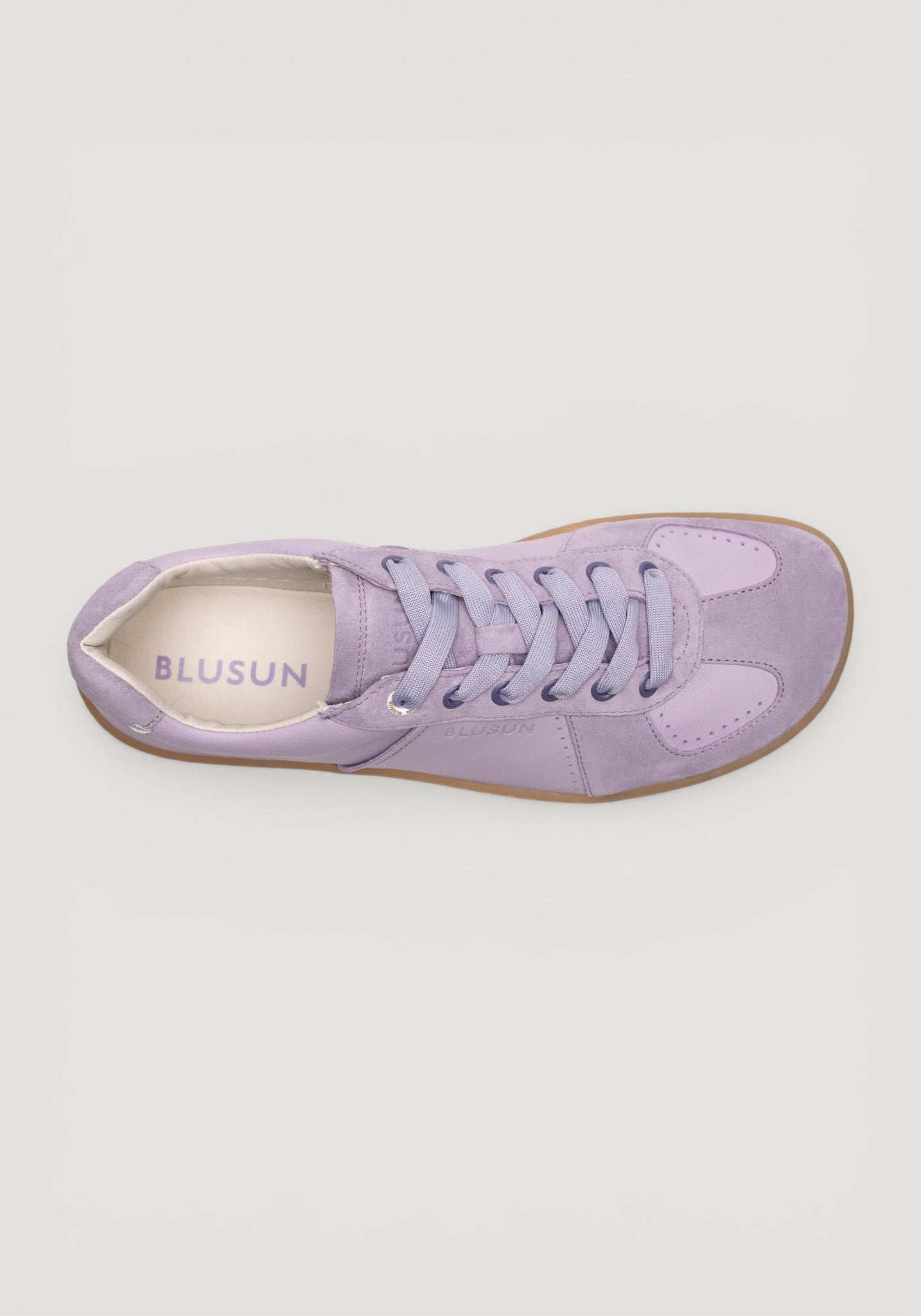 Sneakers Barefoot din piele - Lilac