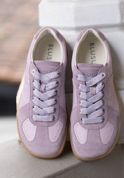 Sneakers Barefoot din piele - Lilac