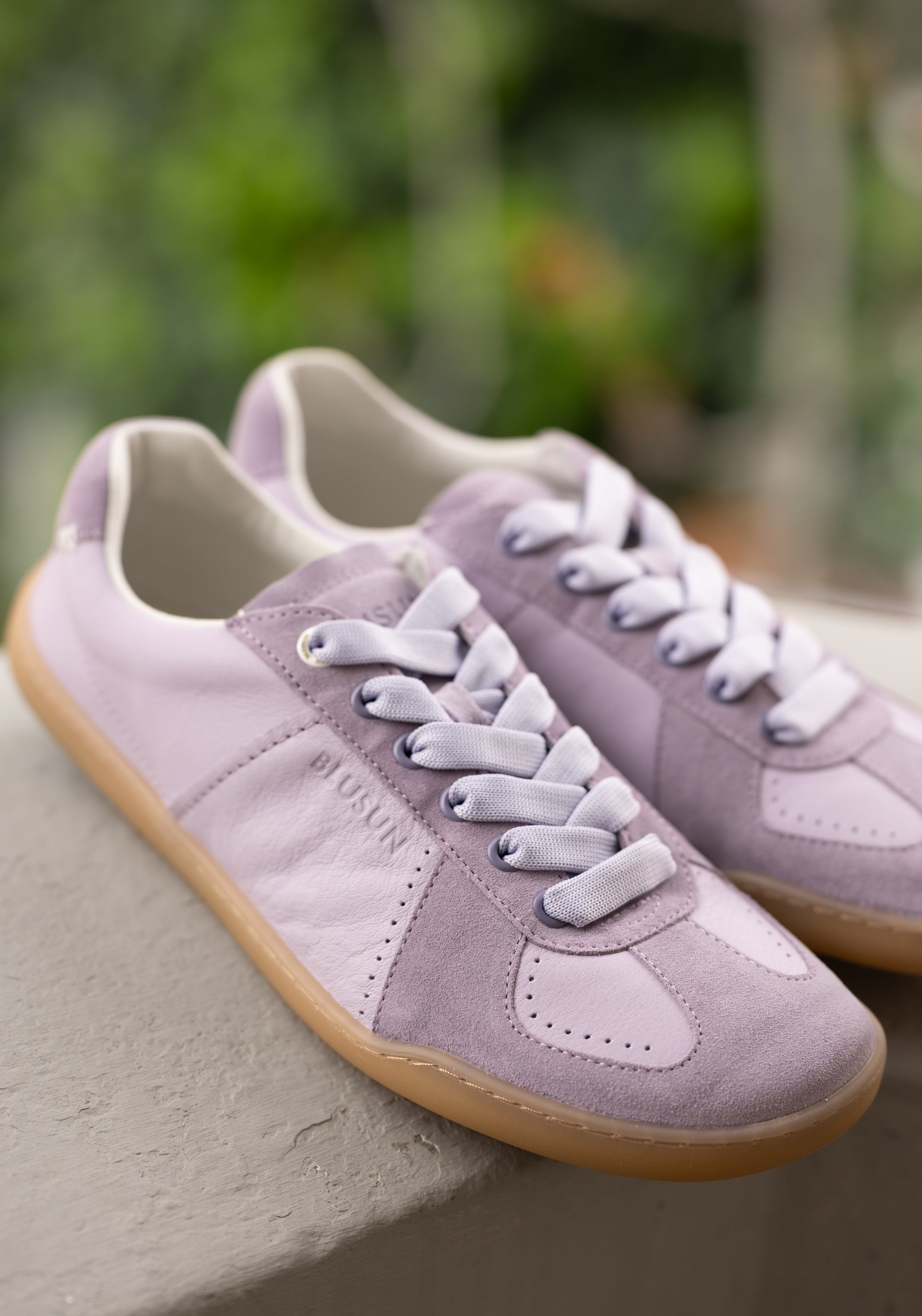 Sneakers Barefoot din piele - Lilac