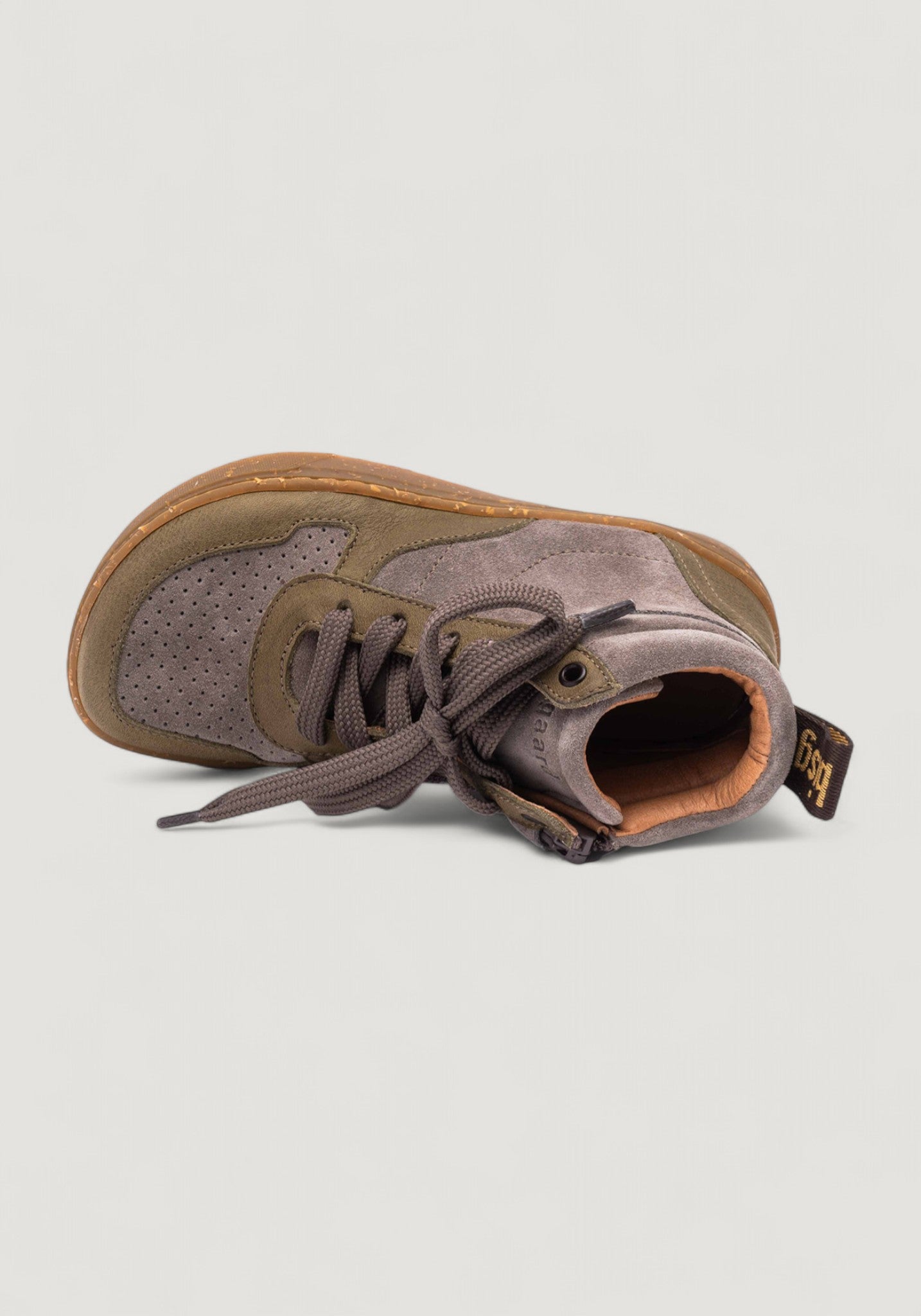 Sneakers Barefoot din piele - Lisva Grey
