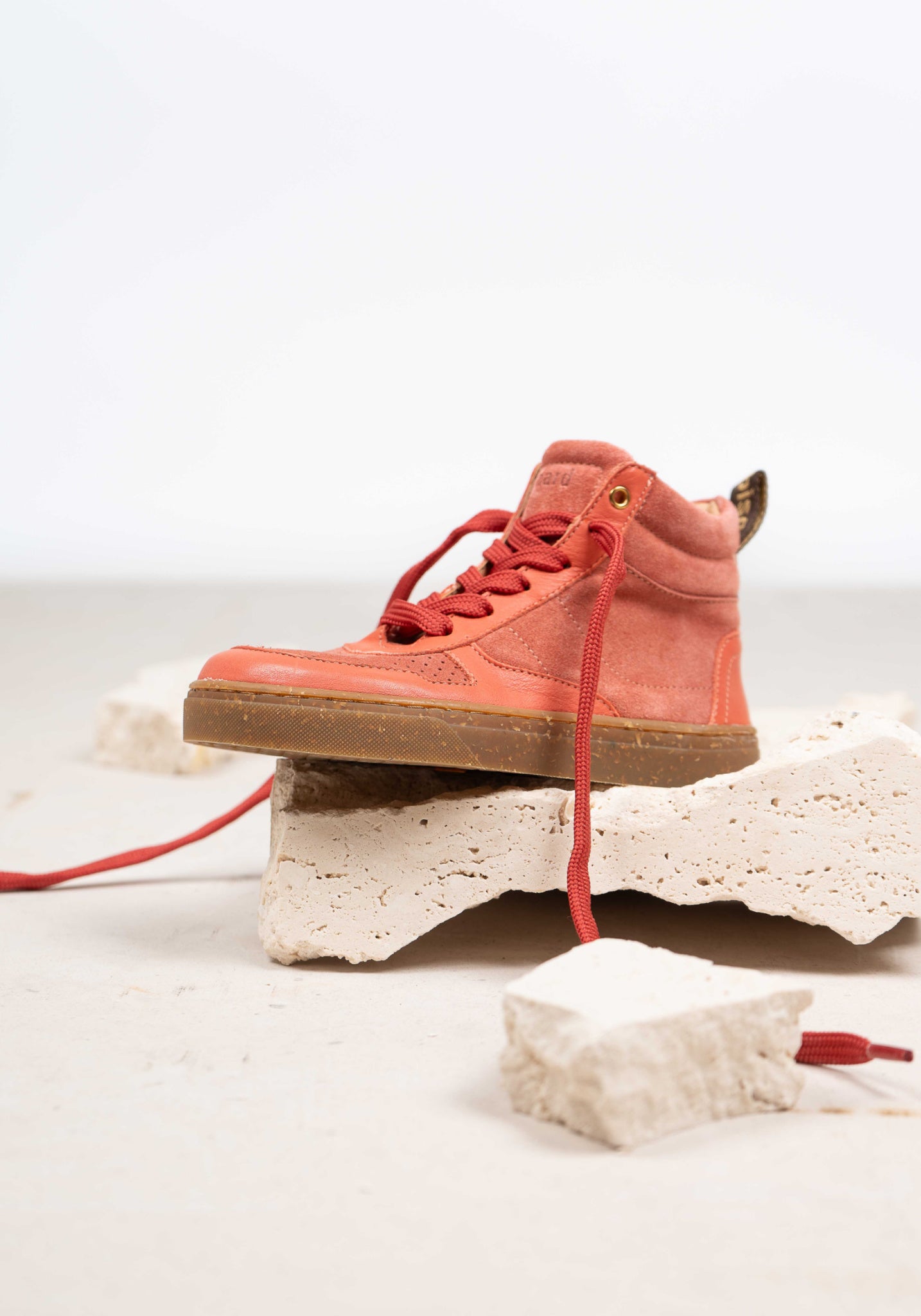 Sneakers Barefoot din piele - Lisva Pink