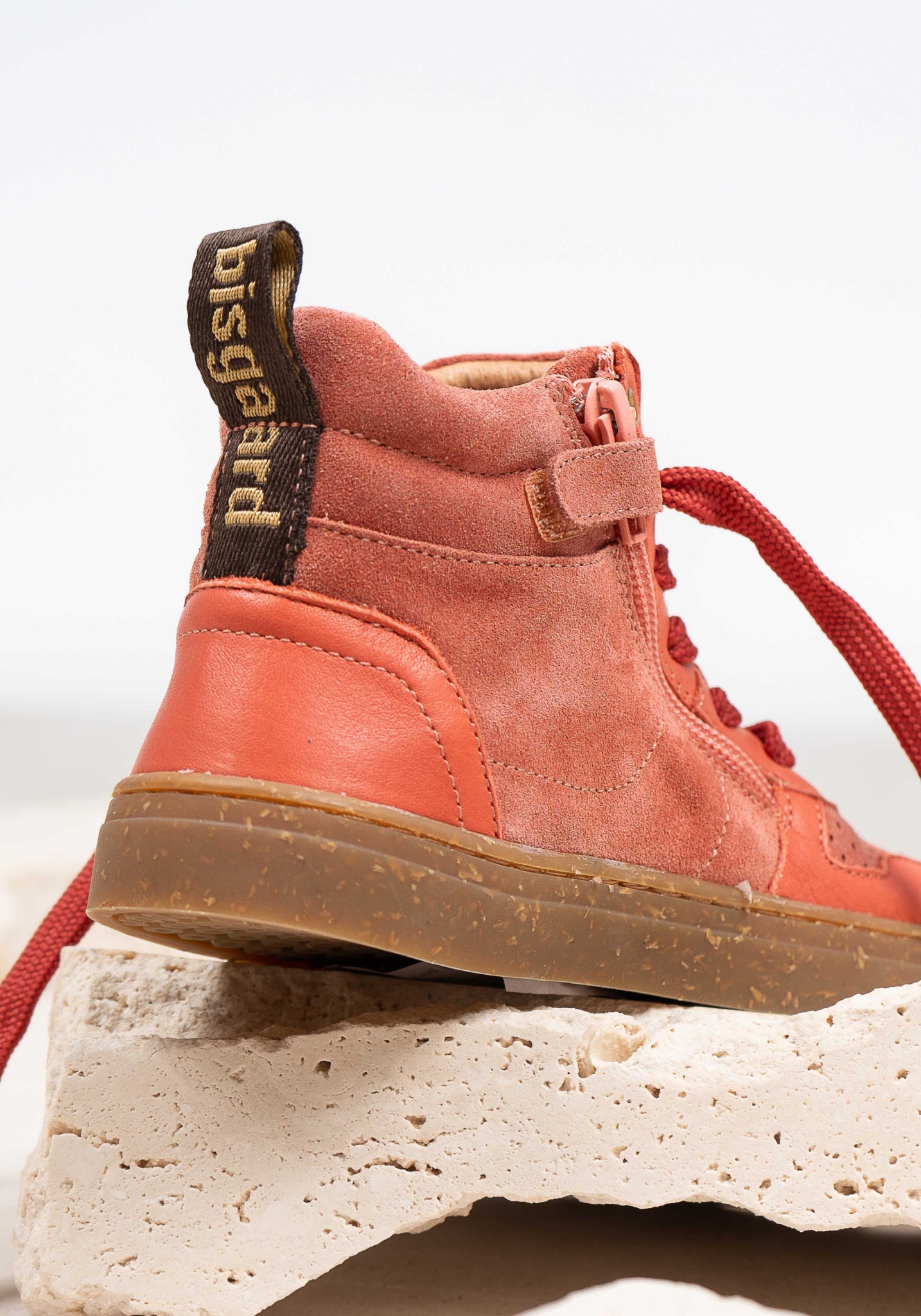 Sneakers Barefoot din piele - Lisva Pink
