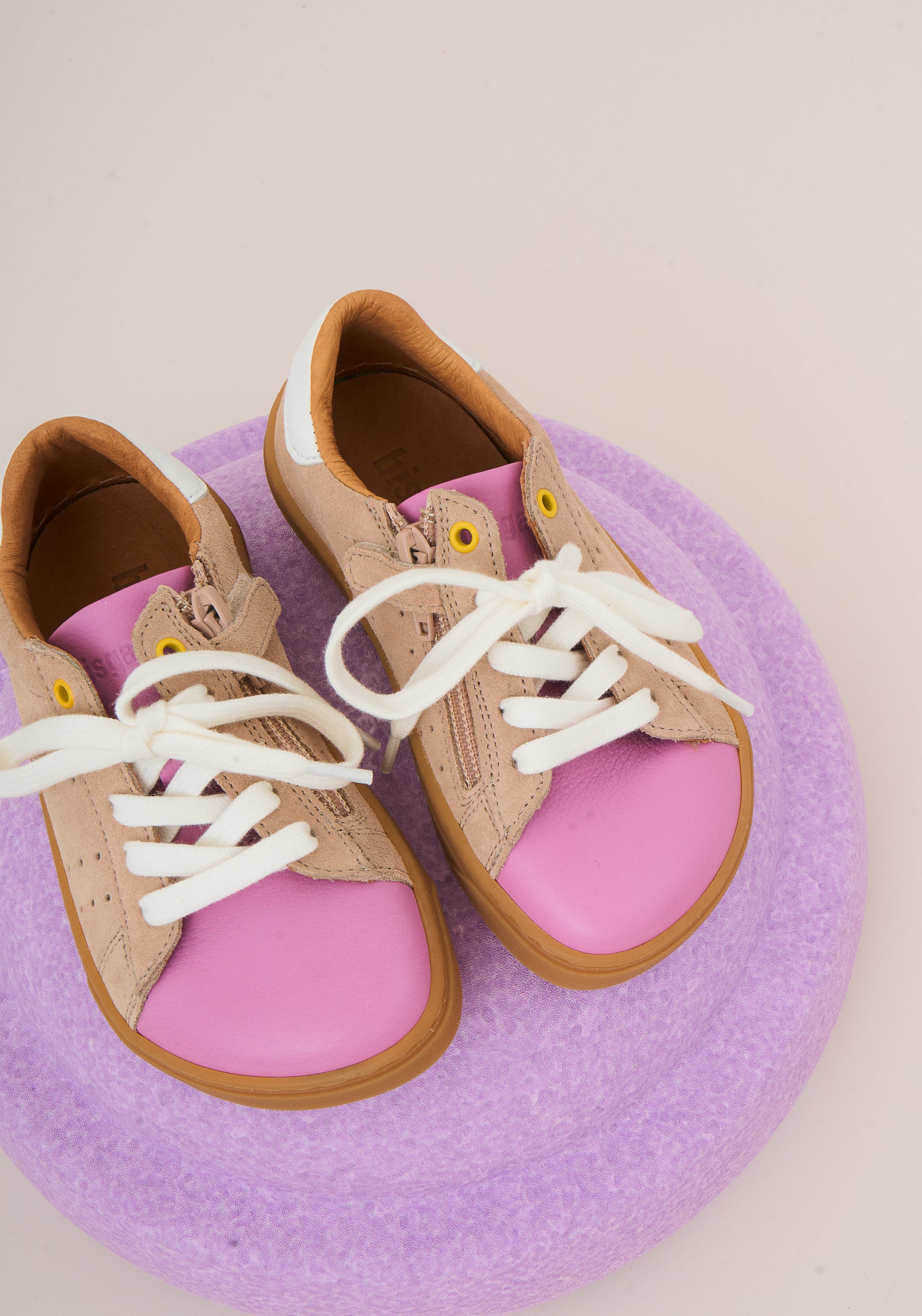 Sneakers Barefoot din piele - Raymond Light Rose