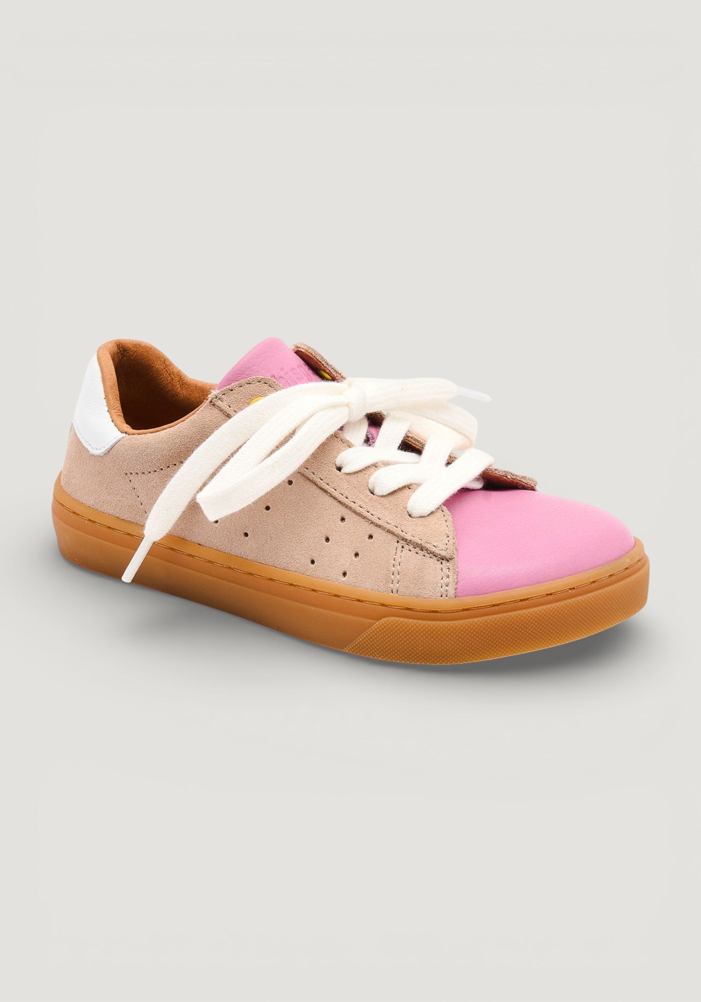 Sneakers Barefoot din piele - Raymond Light Rose