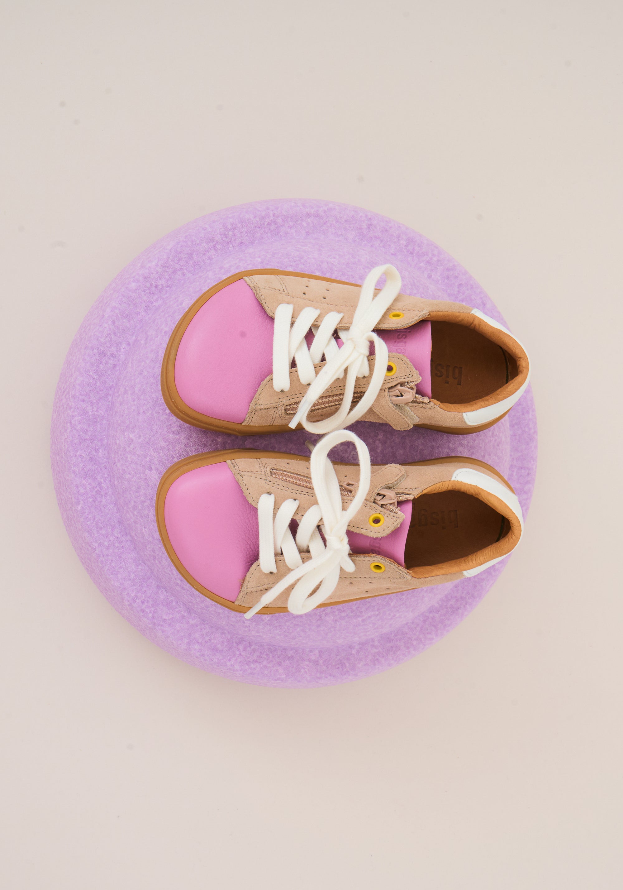 Sneakers Barefoot din piele - Raymond Light Rose