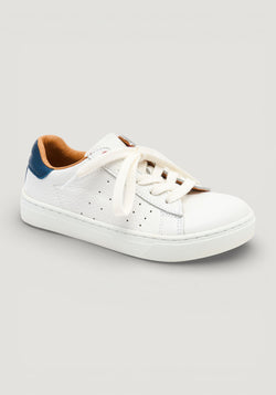 Sneakers Barefoot din piele - Raymond White Classic