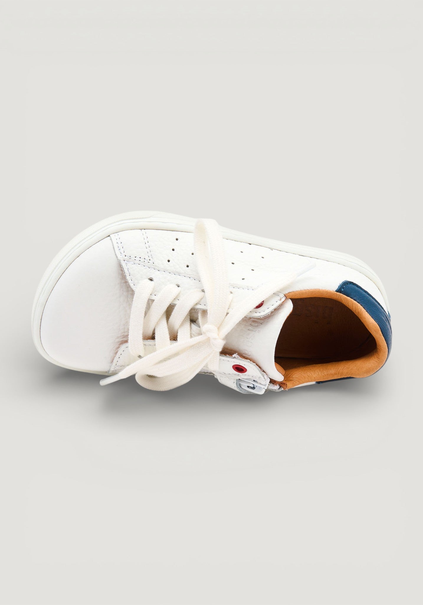 Sneakers Barefoot din piele - Raymond White Classic