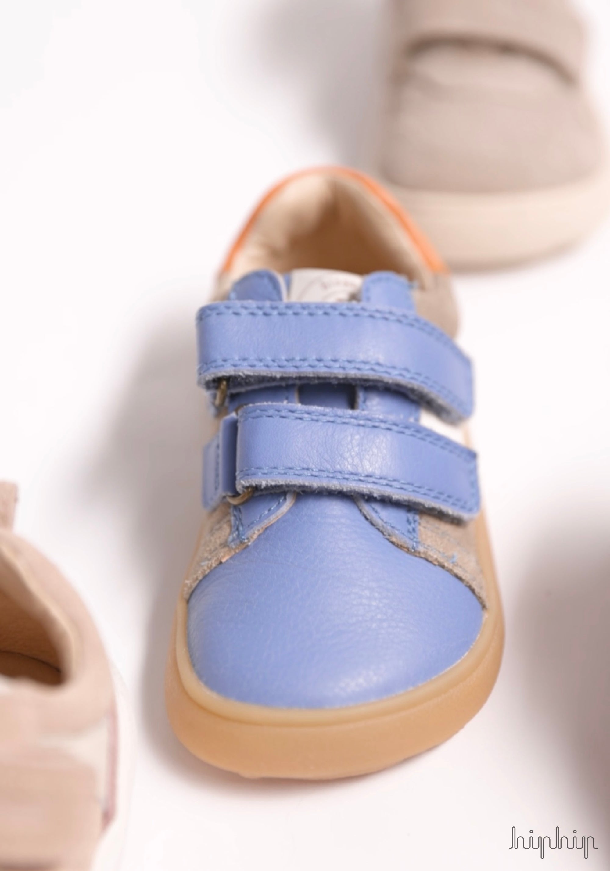 Sneakers Barefoot din piele - Ricco Sand