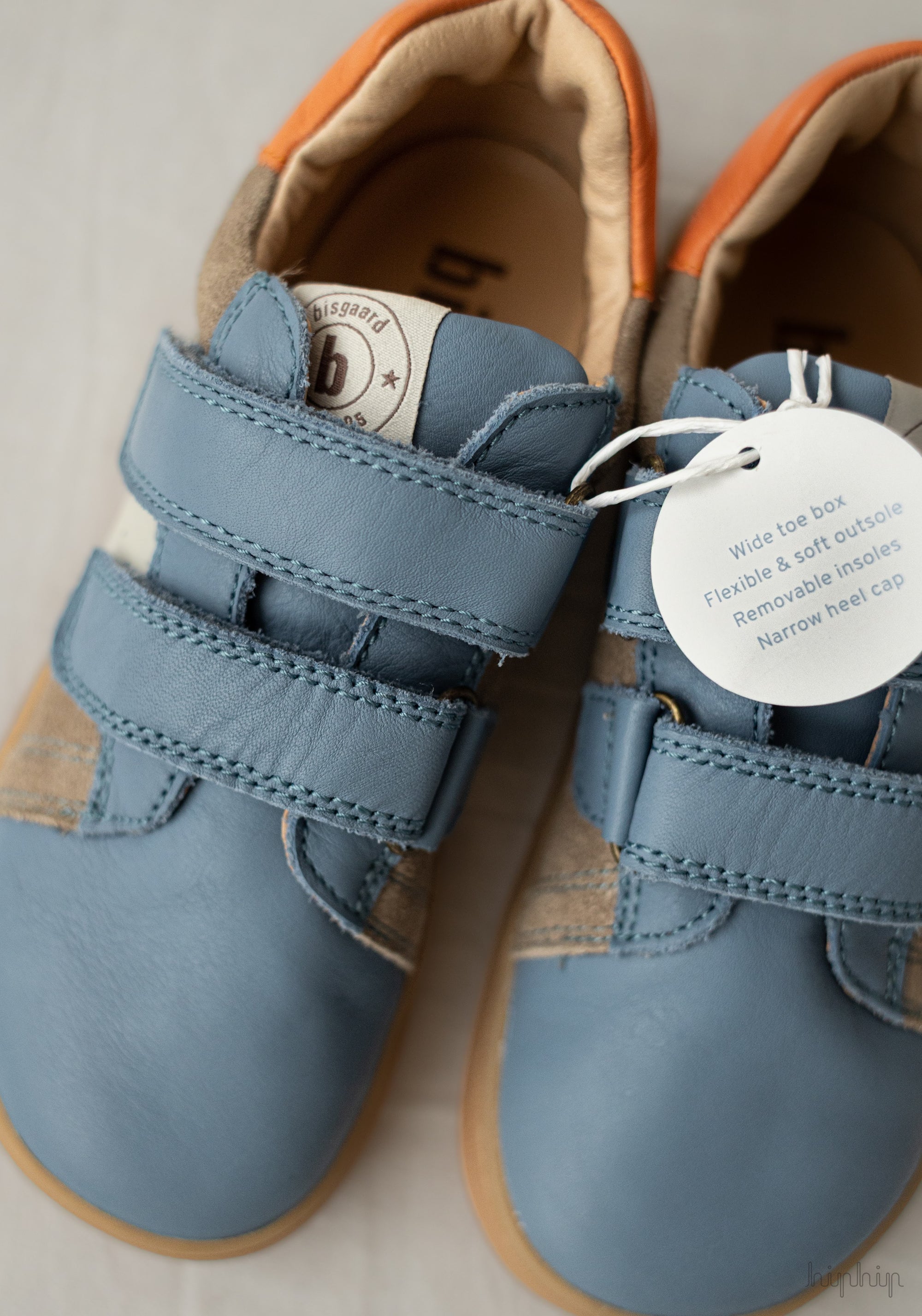 Sneakers Barefoot din piele - Ricco Sand