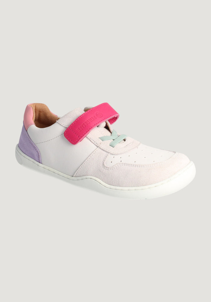 Sneakers Barefoot din piele - Sali White Mint
