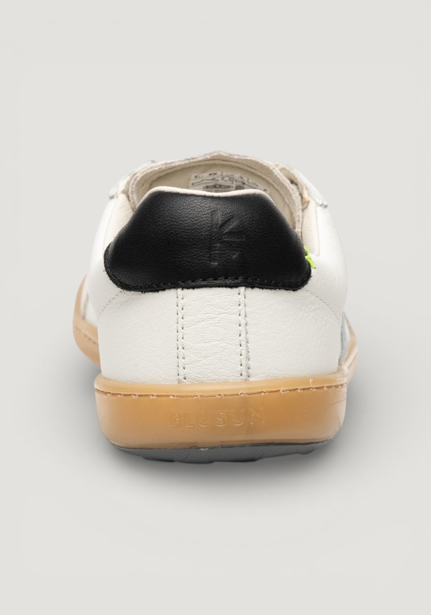 Sneakers Barefoot din piele - White