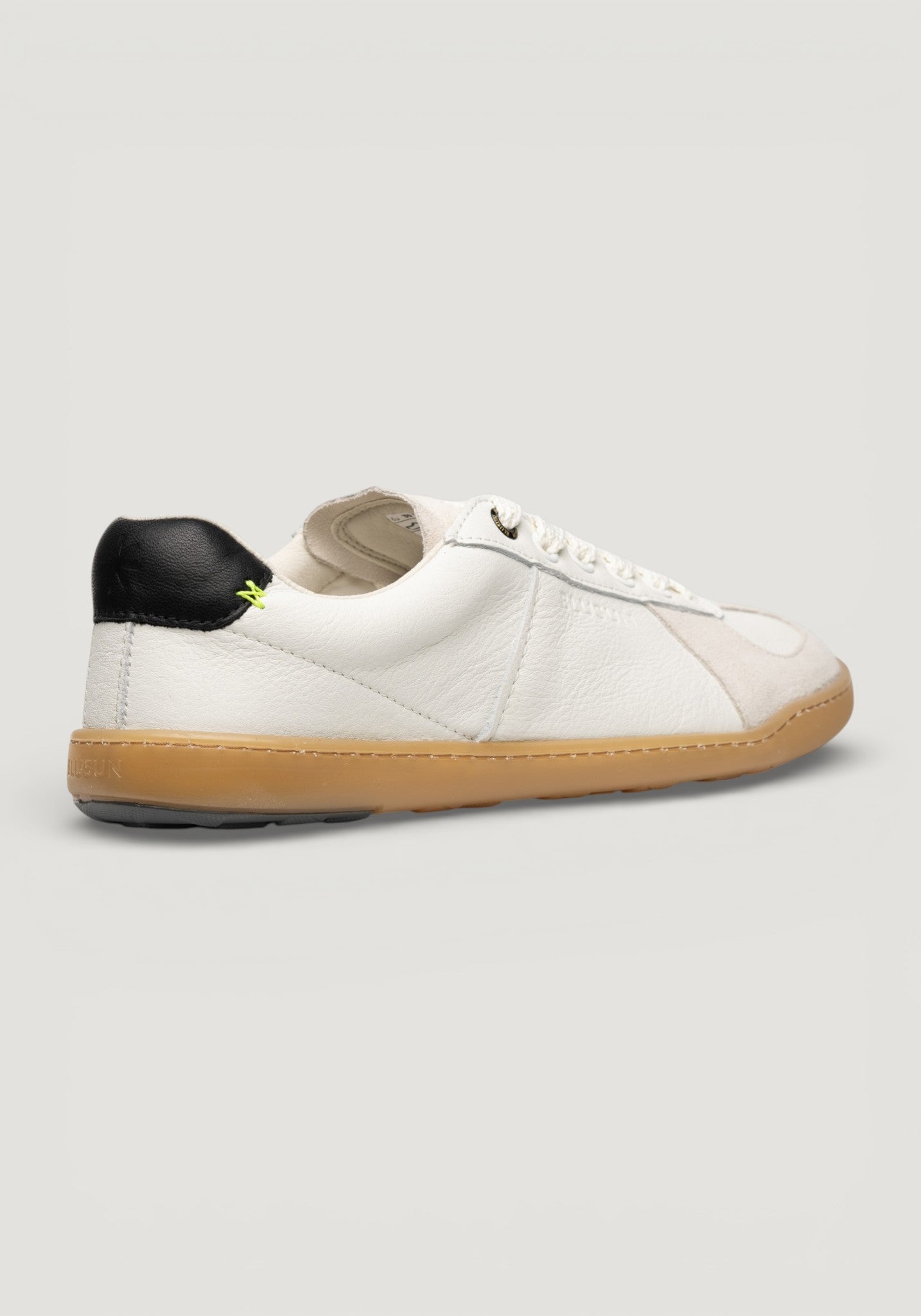 Sneakers Barefoot din piele - White