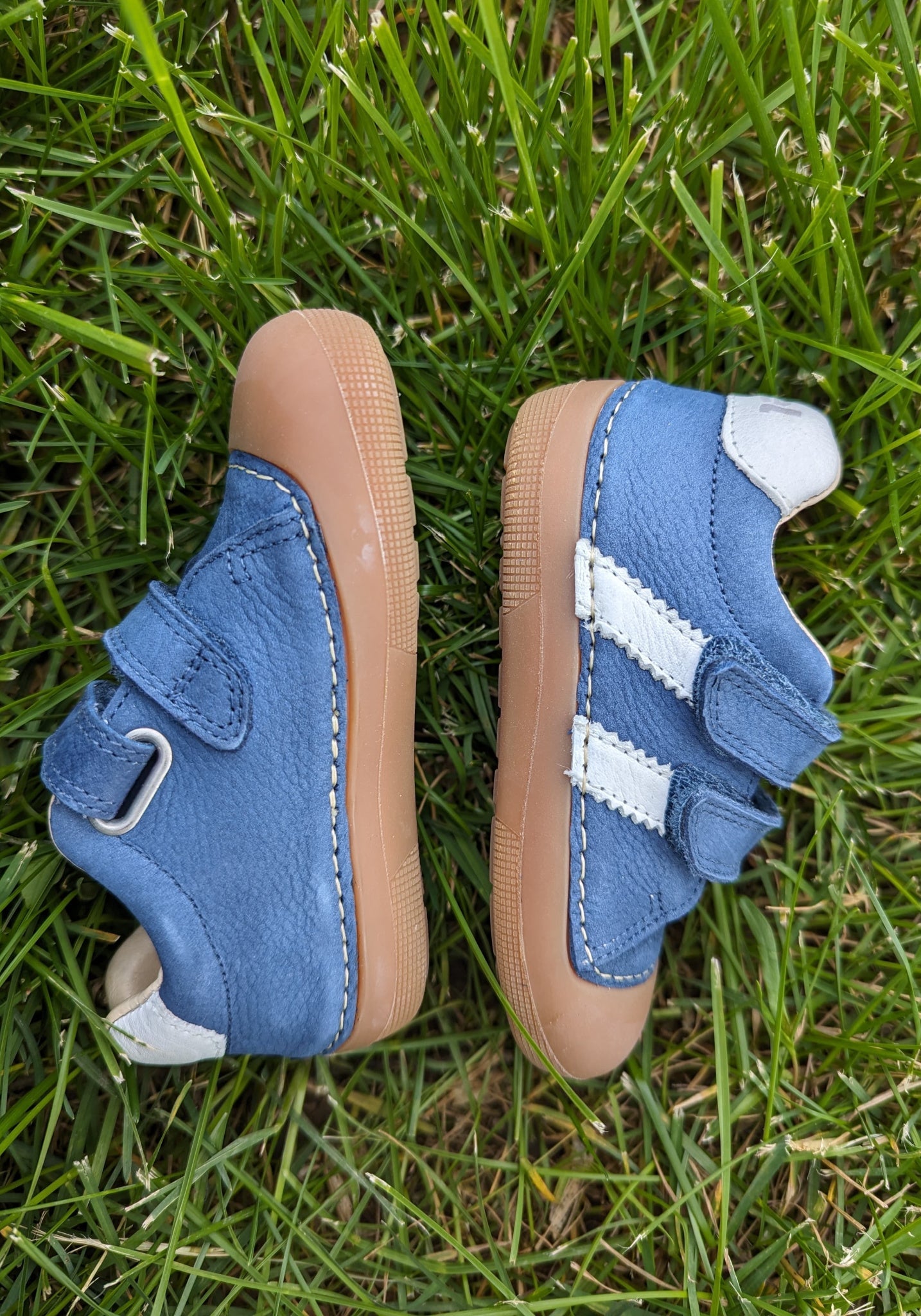 Sneakers Barefoot First Step din piele - Archie Jeans Koel HipHip.ro