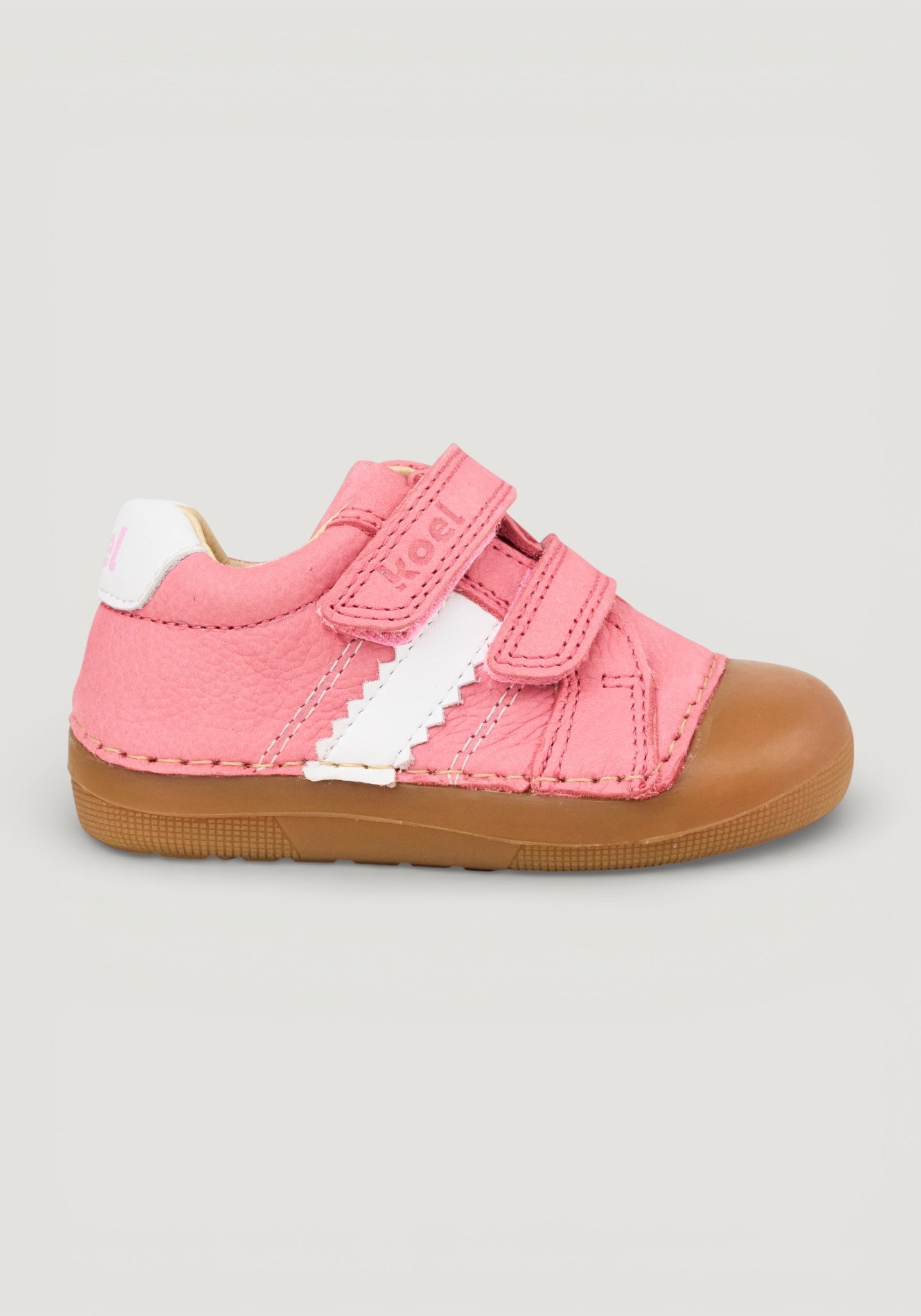 Sneakers Barefoot ExtraWide din piele - Archie New Fuchsia