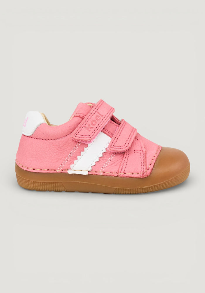 Sneakers Barefoot Wide din piele - Archie New Fuchsia