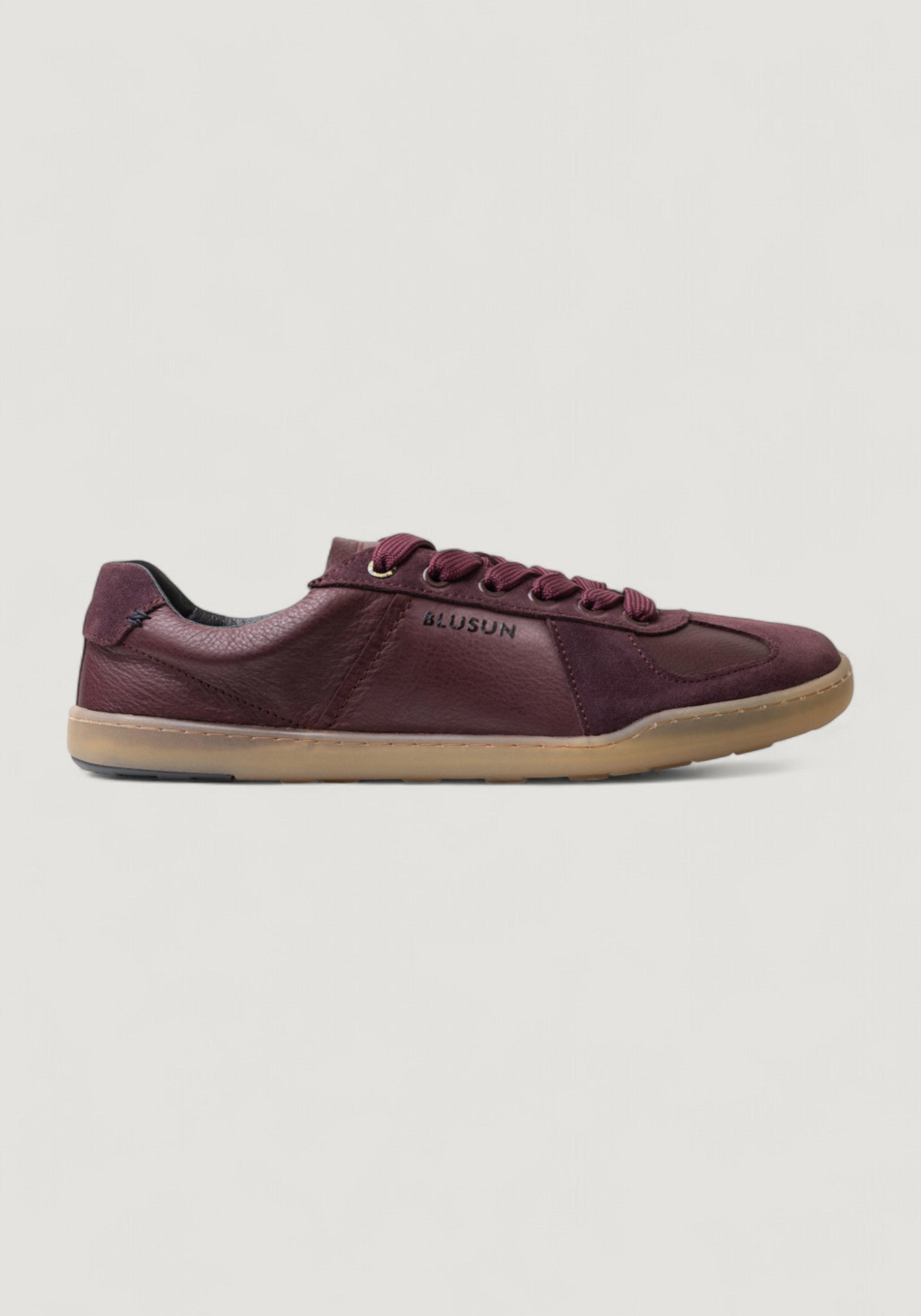 Sneakers Barefoot femei din piele - Berry