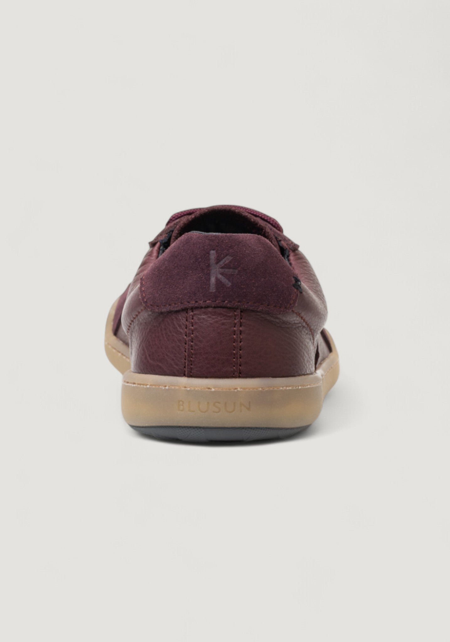 Sneakers Barefoot femei din piele - Berry