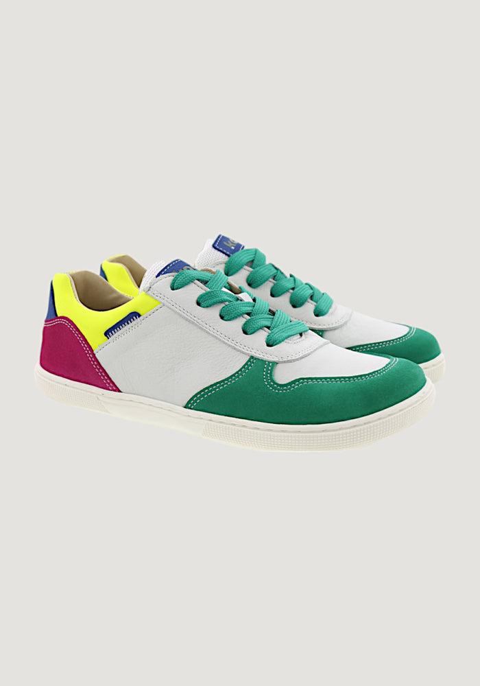 Sneakers Barefoot femei din piele - Francie Green