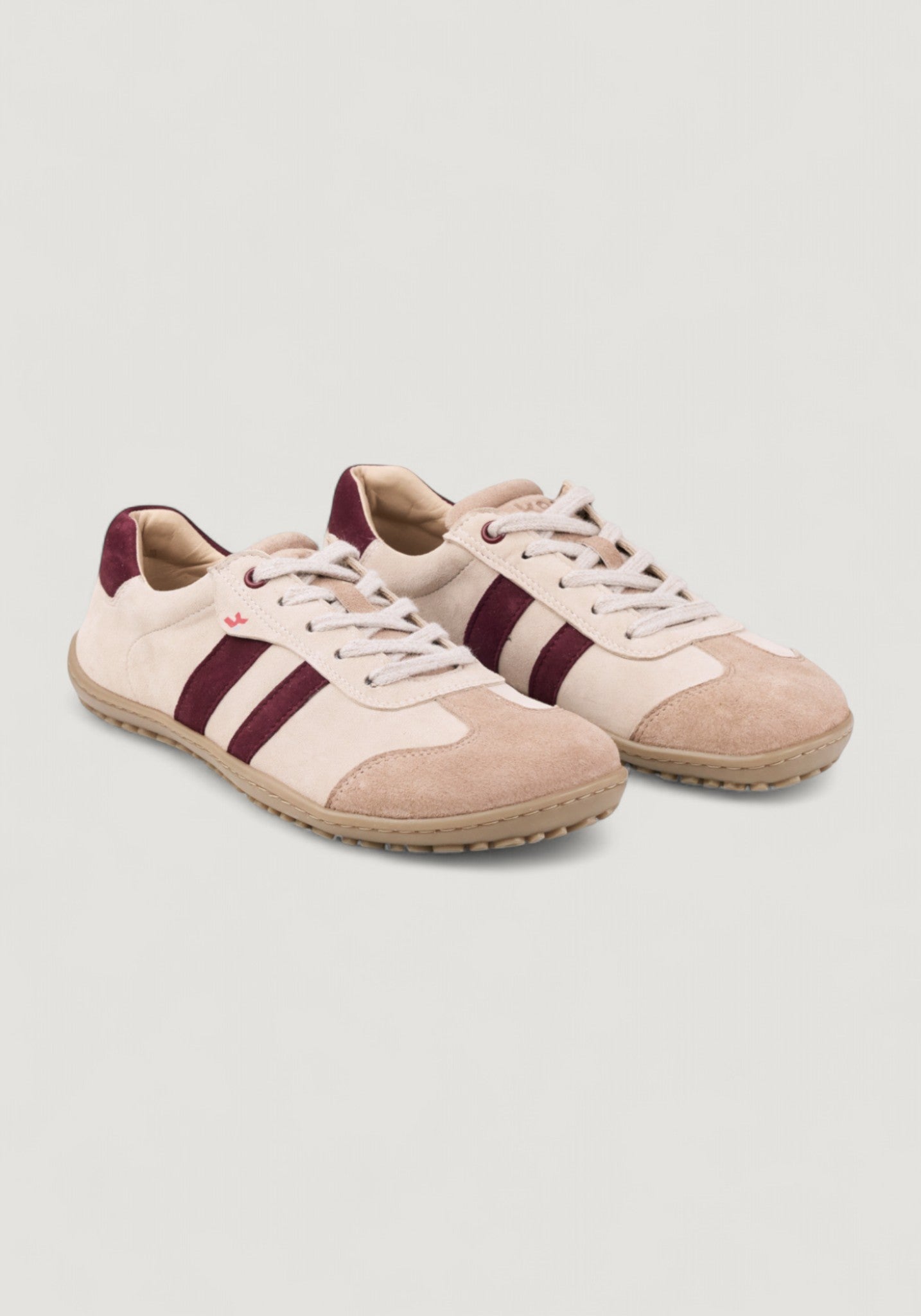 Sneakers Barefoot femei din piele - Ila Beige
