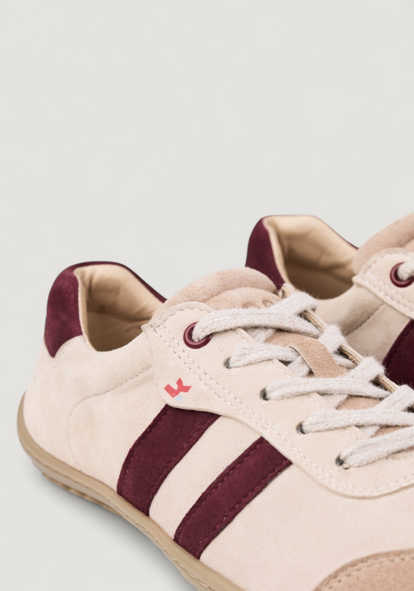 Sneakers Barefoot femei din piele - Ila Beige