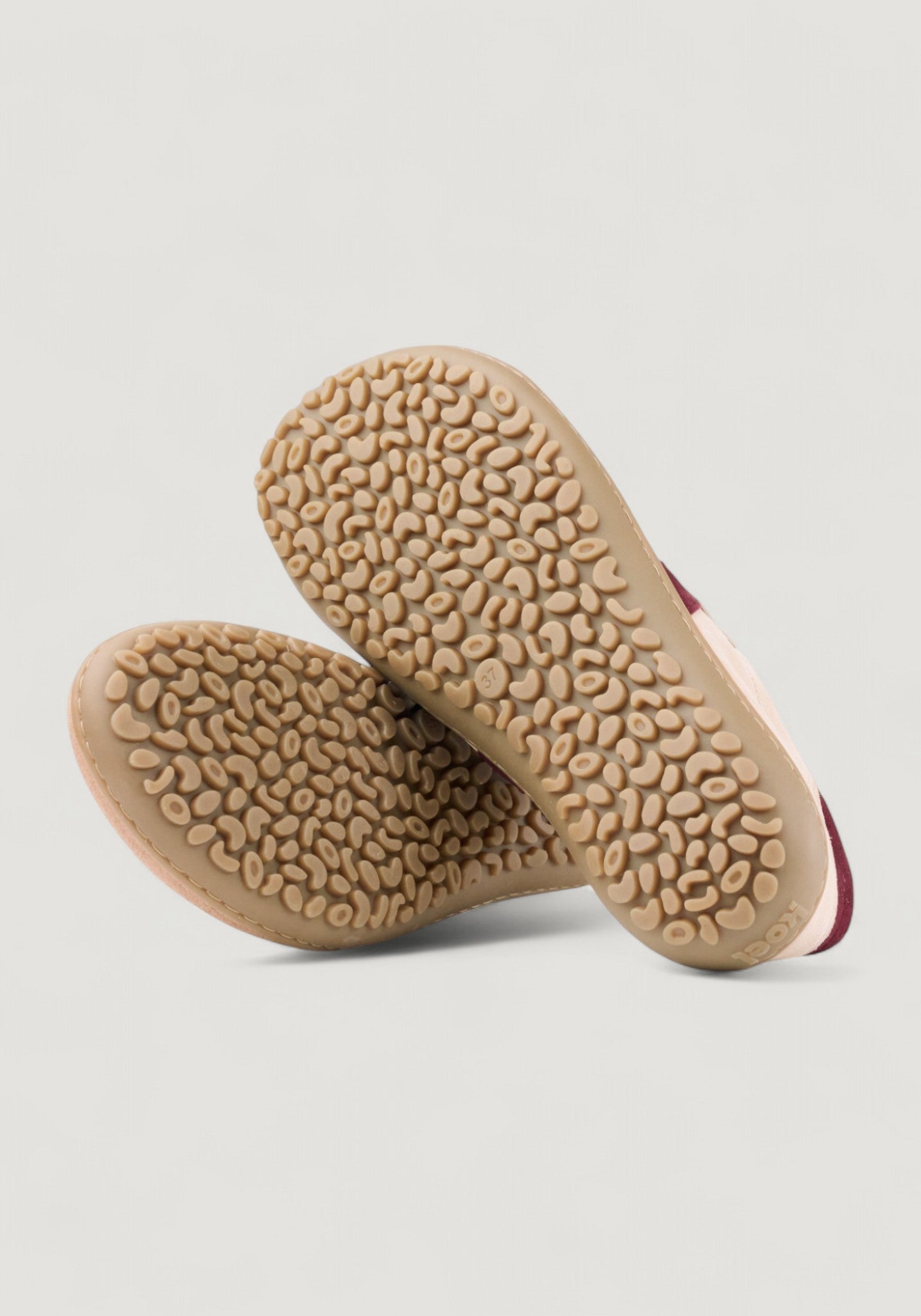 Sneakers Barefoot femei din piele - Ila Beige