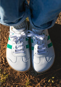 Sneakers Barefoot femei din piele - Ila Offwhite Koel HipHip.ro
