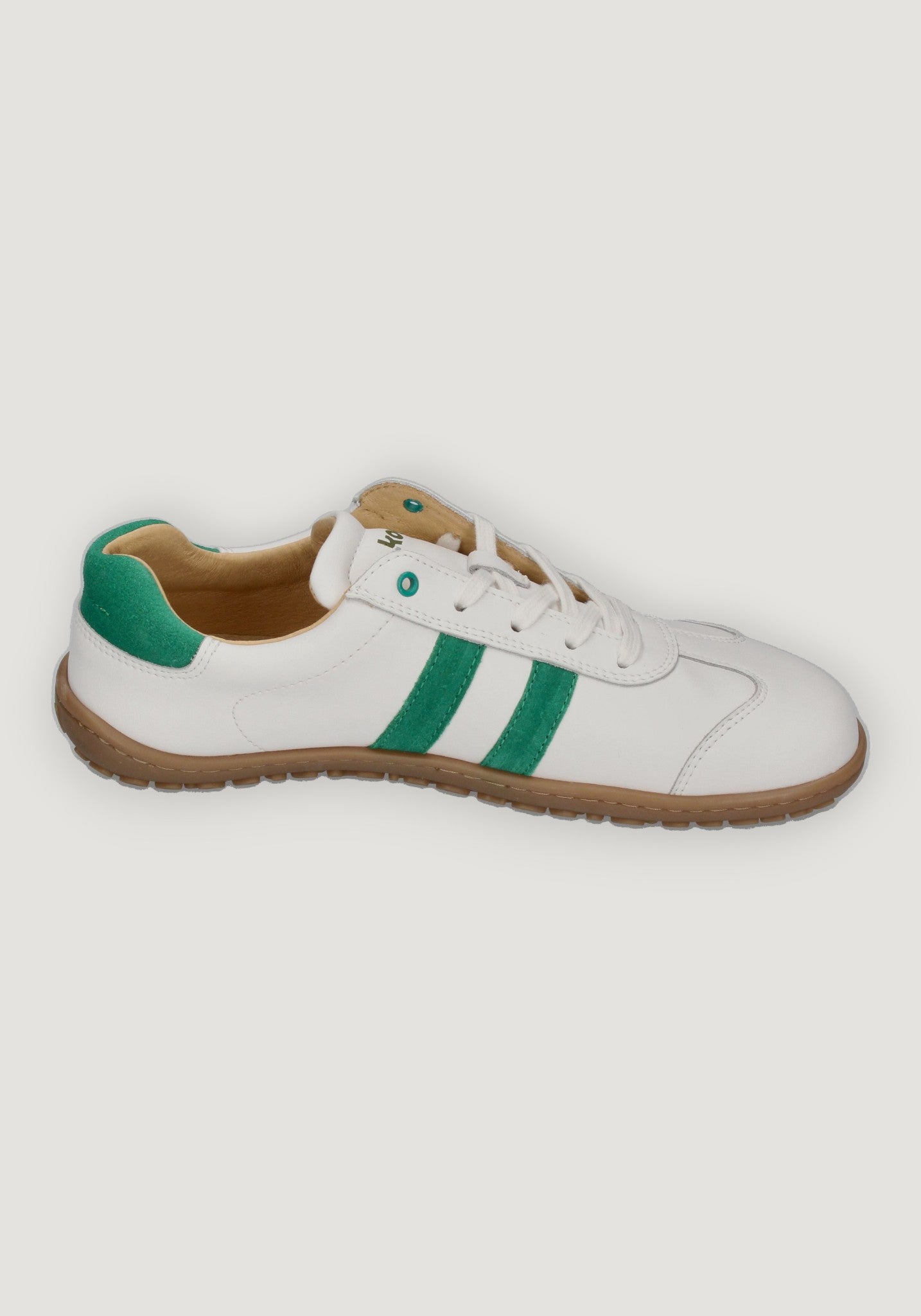 Sneakers Barefoot femei din piele - Ila Offwhite Koel HipHip.ro